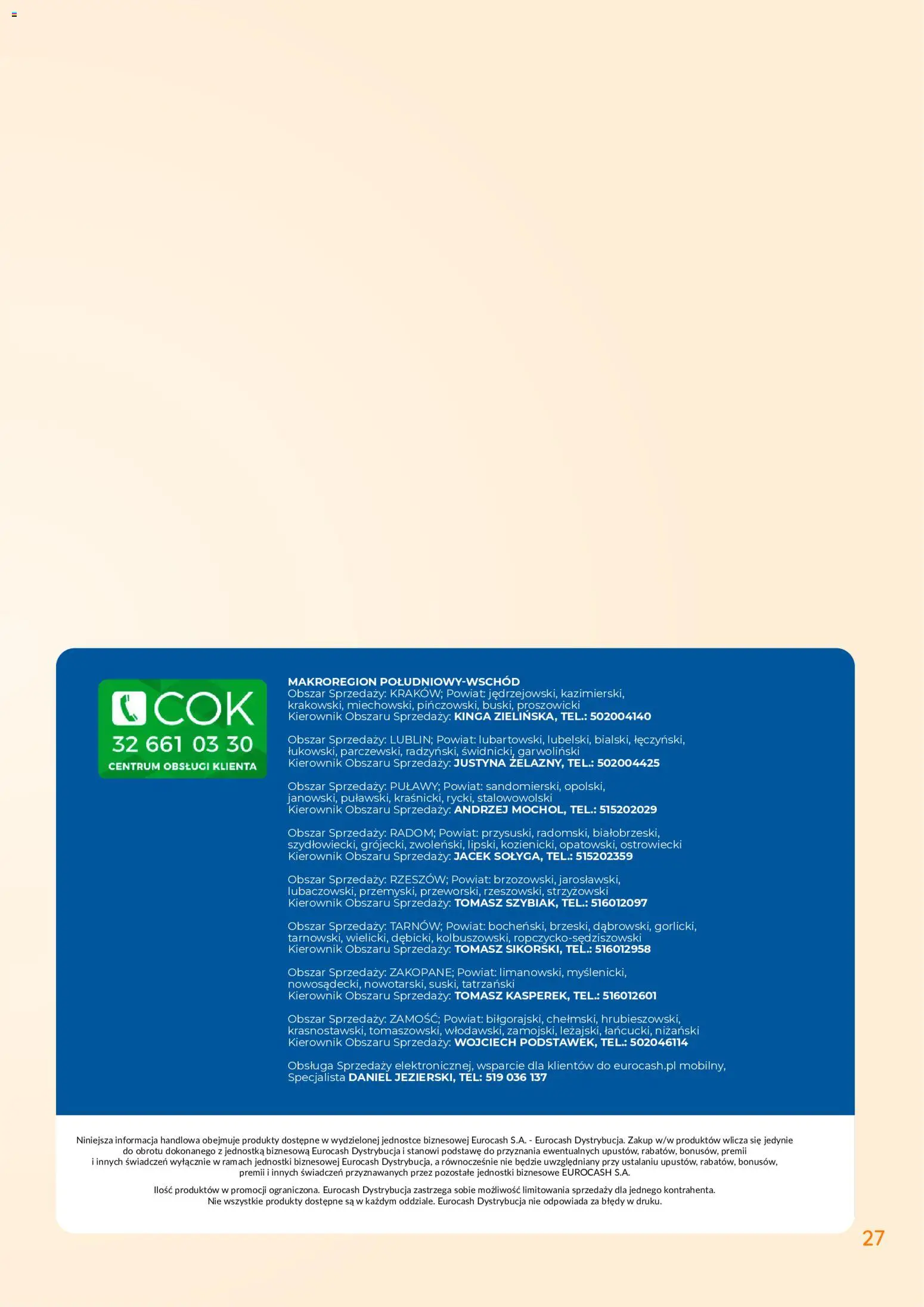 Eurocash gazetka - Oferta Handlowa od 24.08.2026 | Strona: 27