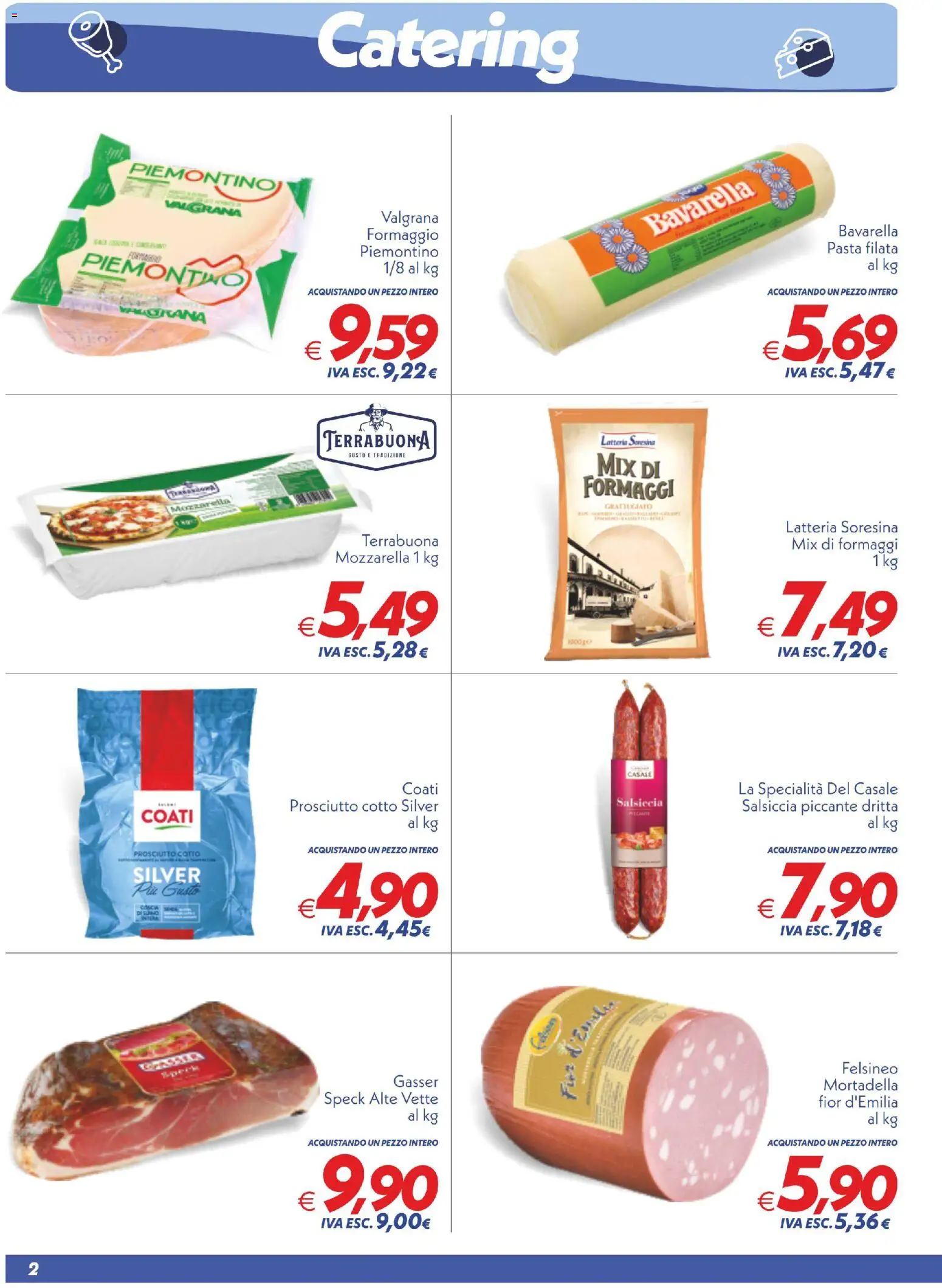 Volantino SuperConveniente del 23/10/2026 | Pagina: 2 | Prodotti: Speck, Formaggio, Pasta, Specialità