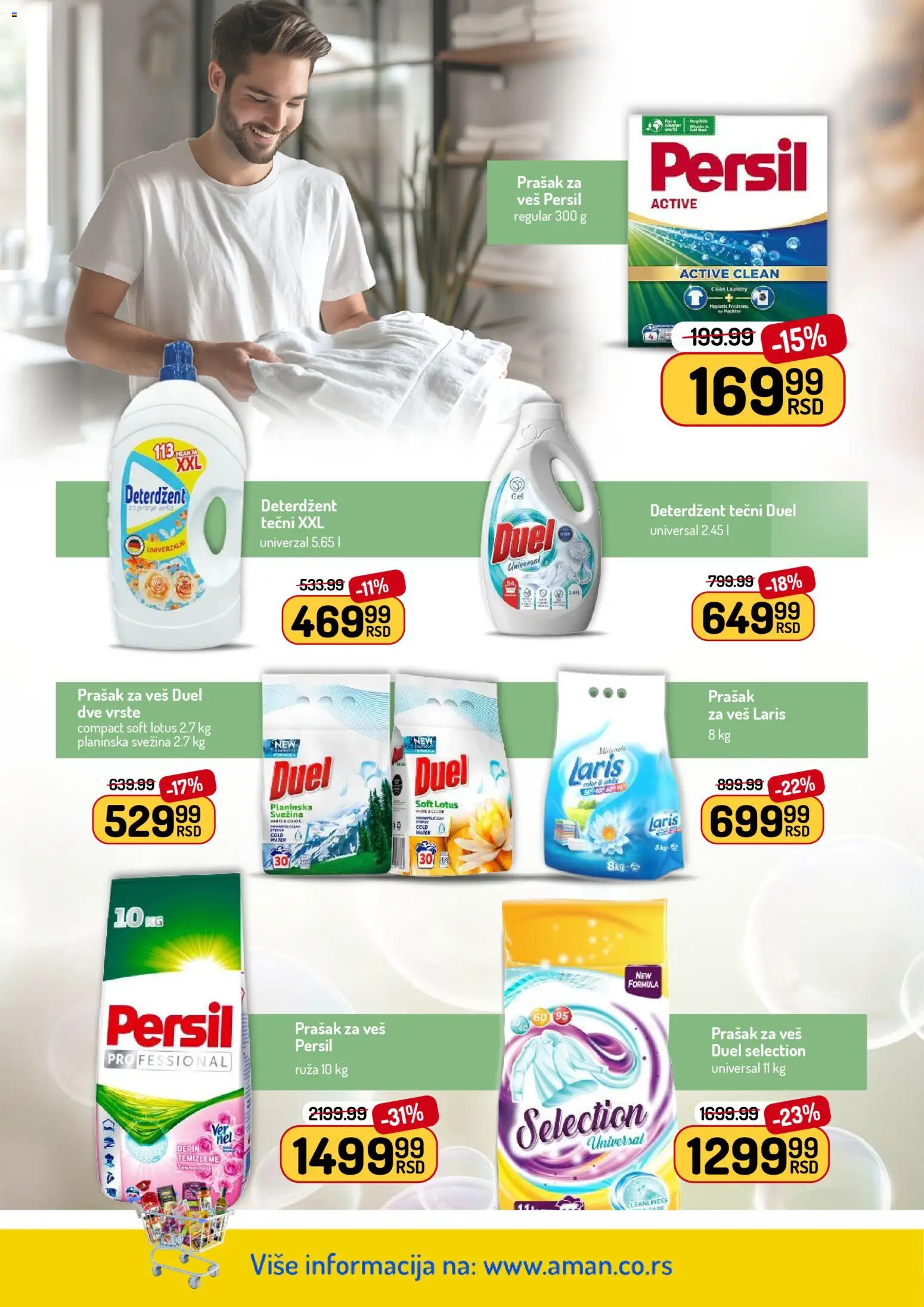 Aman katalog - važi od 27.04.2026 | Strana: 46 | Proizvode: Deterdžent, Prašak za veš, Persil