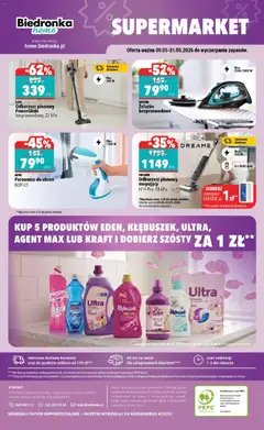Pogląd oferty "Odkurzacz pionowy PowerGlide, bezprzewodowy, 22 kPa" - ważna od 09.05.2026 | Strona: 6 | Produkty: Hoffen odkurzacz, Cleaner, Perfumy, Parownica