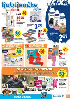 E.leclerc katalog akcije – veljaven od 09.09.2026 | Stran: 43 | Izdelki: Med, Stranisce, Sampon, Praskalnik