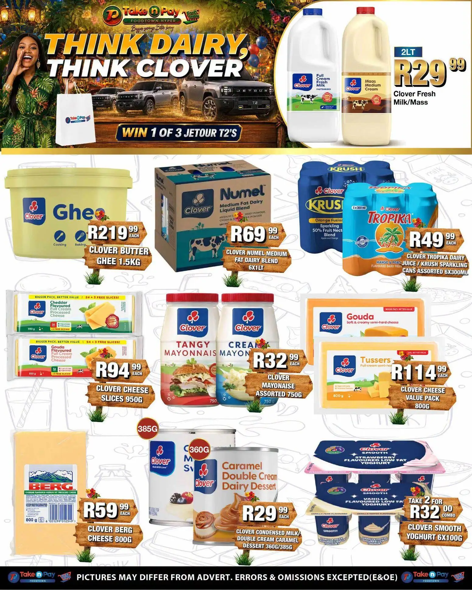 New Take n Pay catalogue – valid from 20/07/2026 | Page: 33 | Products: Yoghurt, Cheese, Mango, Caramel