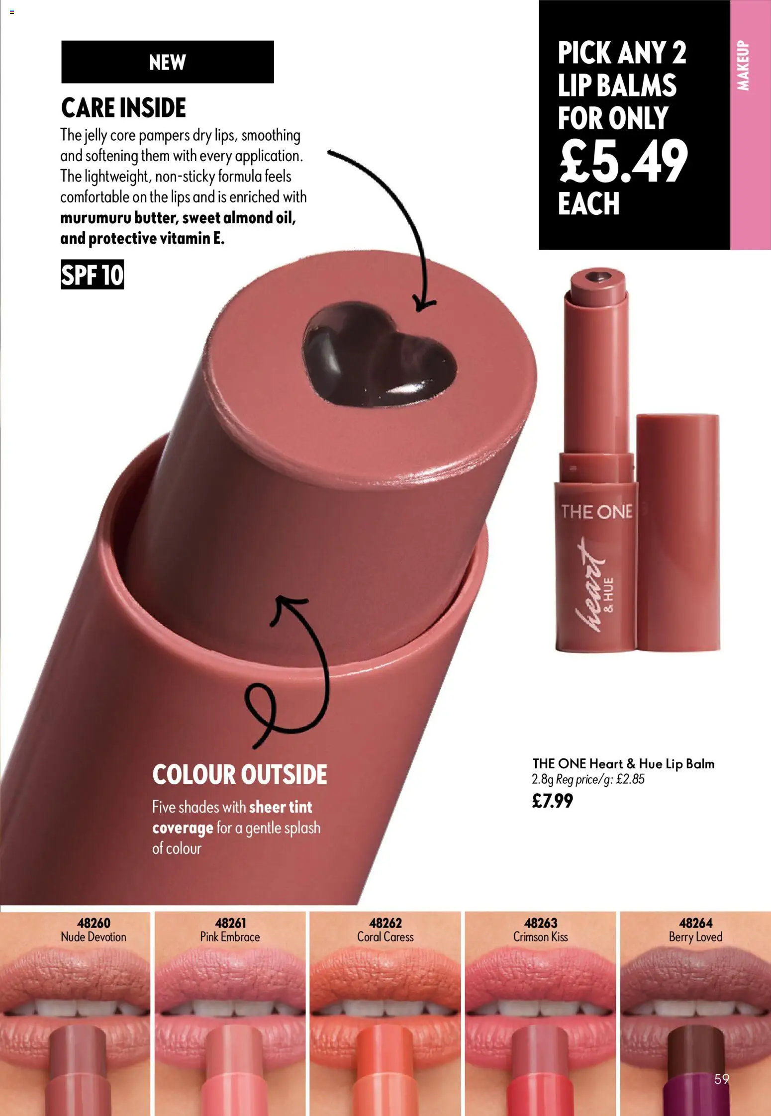 {H1} | Page: 59 | Products: Lip balm