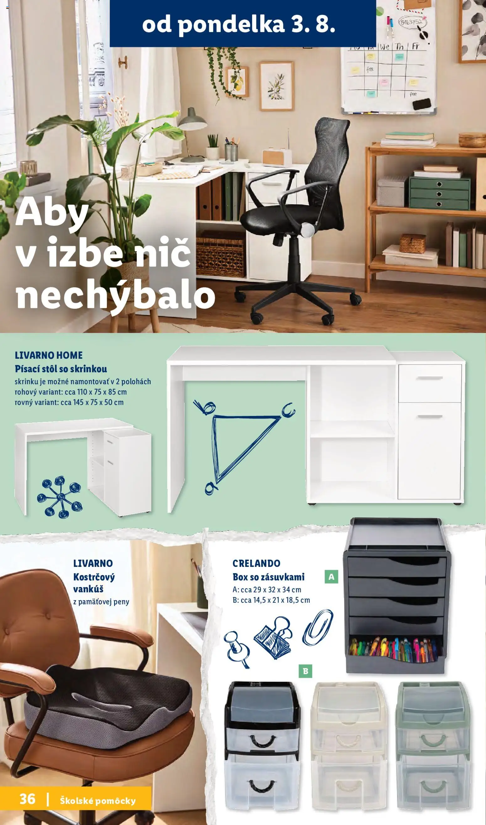 Nové Lidl akcie – leták je platný od 20.07.2026 | Strana: 14 | Produkty: Strúhadlo, Pero