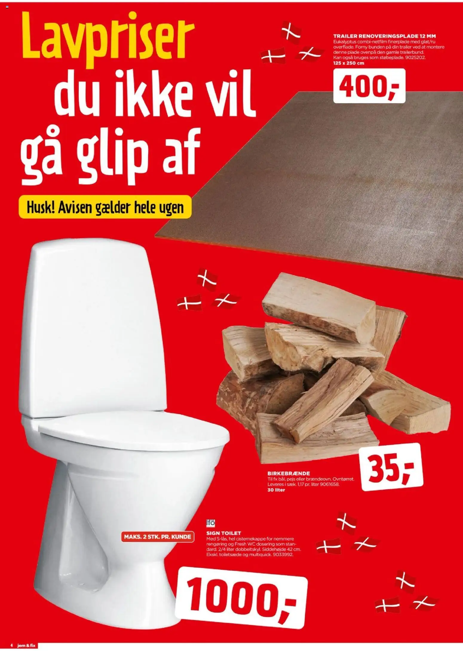 Jem & fix tilbudsavis – gyldig fra 20/09/2026 | Side: 4