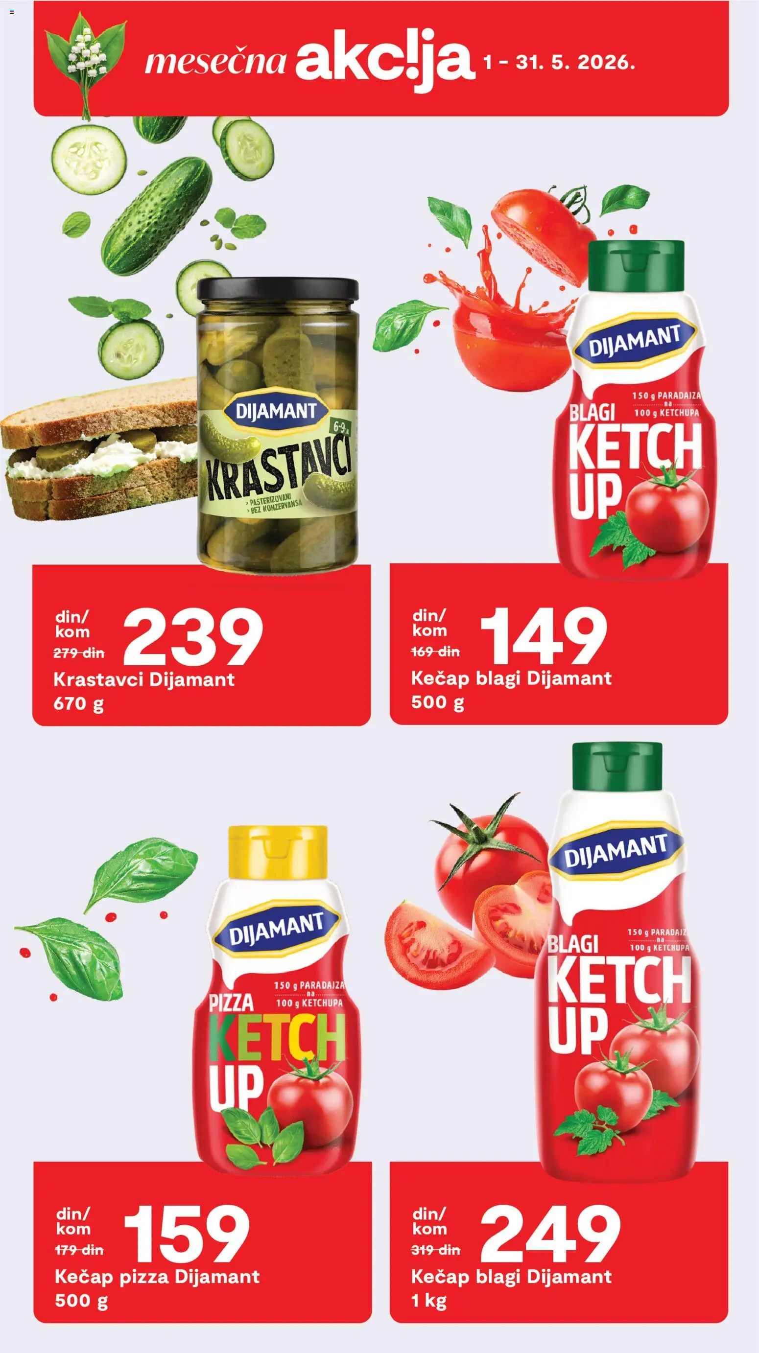 Matijevic katalog - važi od 08.05.2026 | Strana: 21 | Proizvode: Kečap, Krastavci, Paradajz