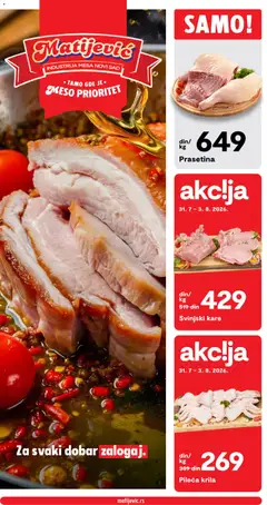 Matijevic katalog - pregled Matijevic kataloga - važi od 31.07.2026