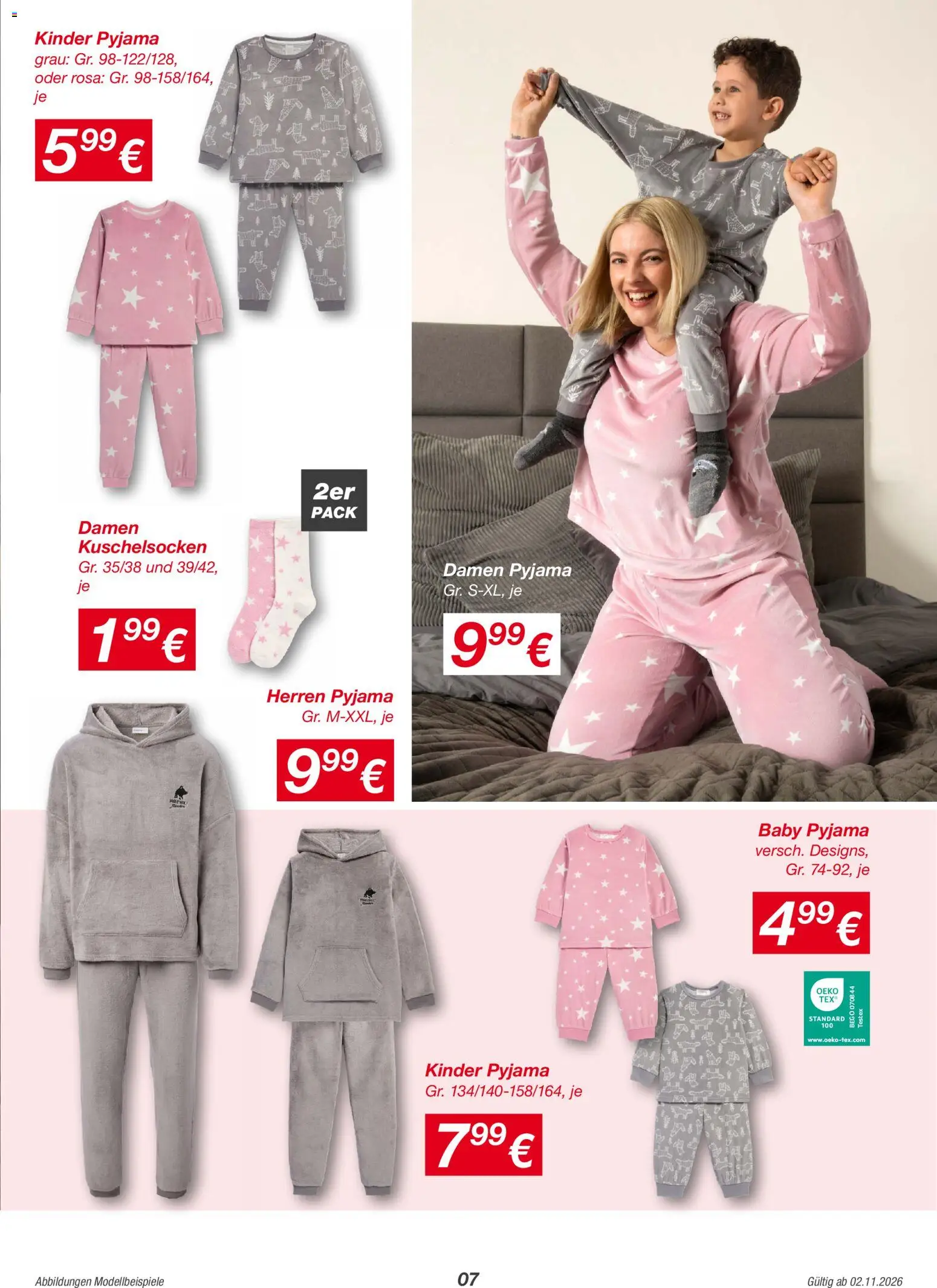 Kik Prospekt – gültig ab 02.11.2026 | Seite: 7 | Produkte: Pyjama