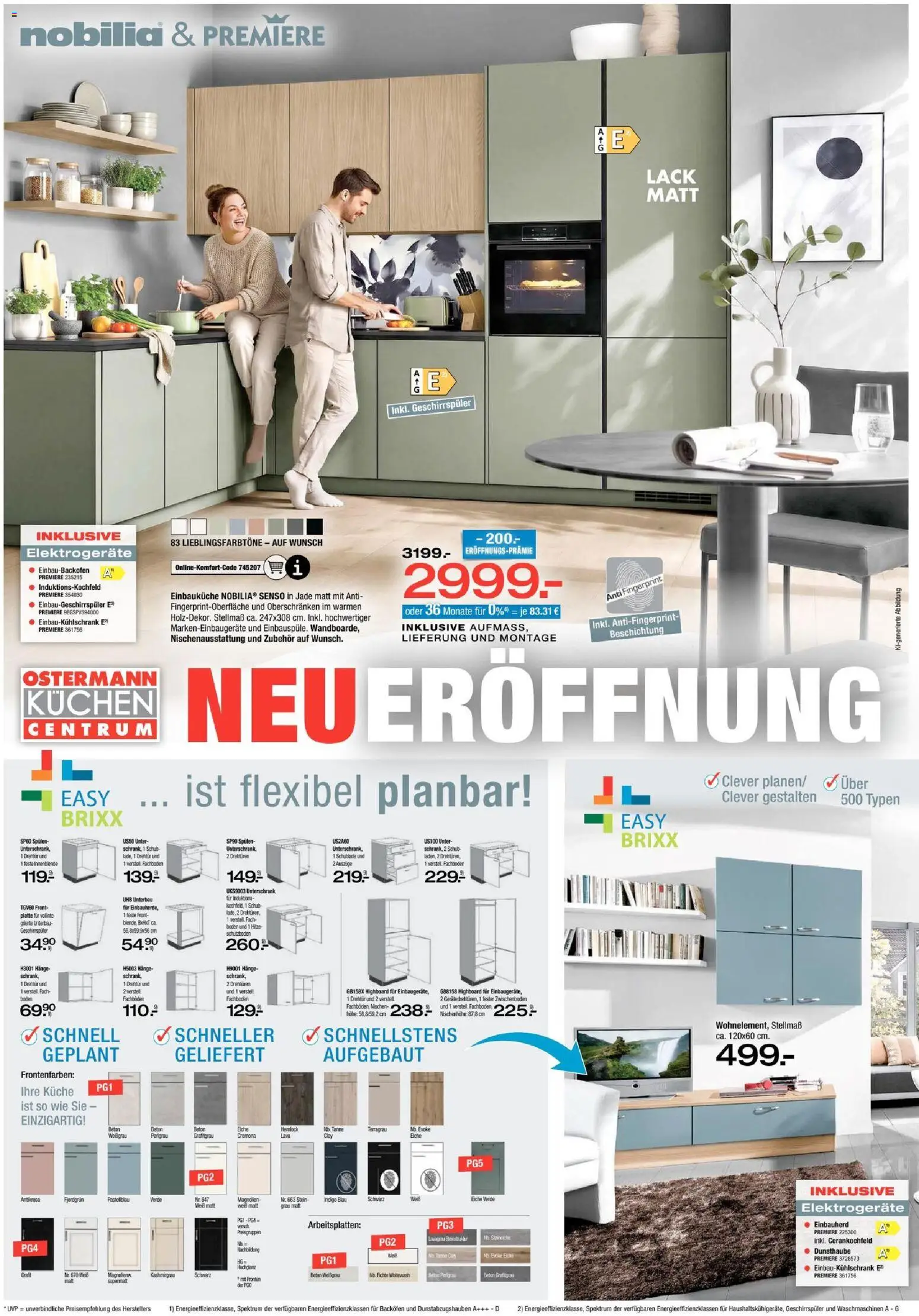 Ostermann Neueröffnung Kamen – gültig ab 02.10.2026 | Seite: 10 | Produkte: Geschirrspüler, HIghboard, Küche, Backofen