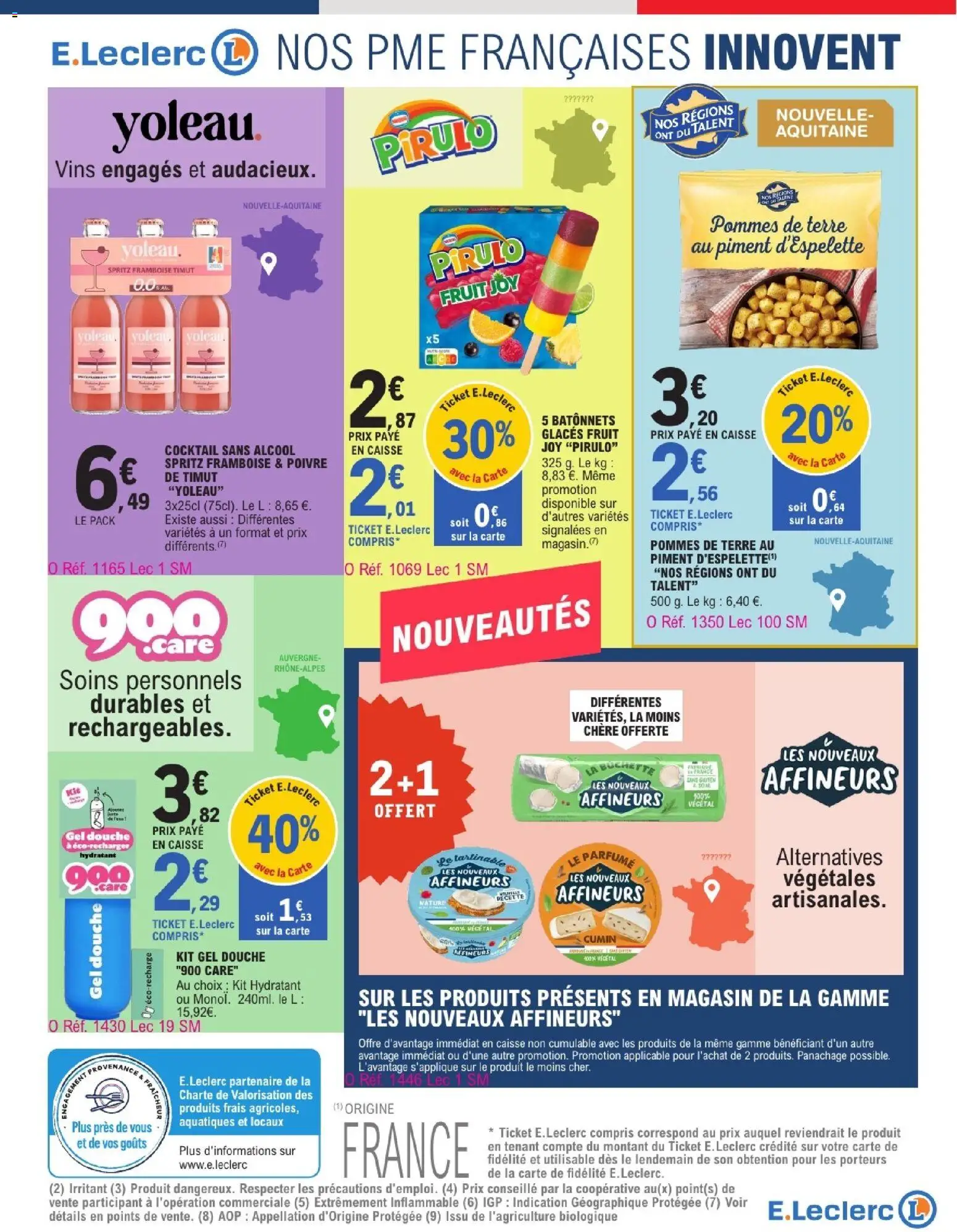 {H1} | Page: 5 | Produits: Gel douche, Cumin, Piment, Pommes de terre