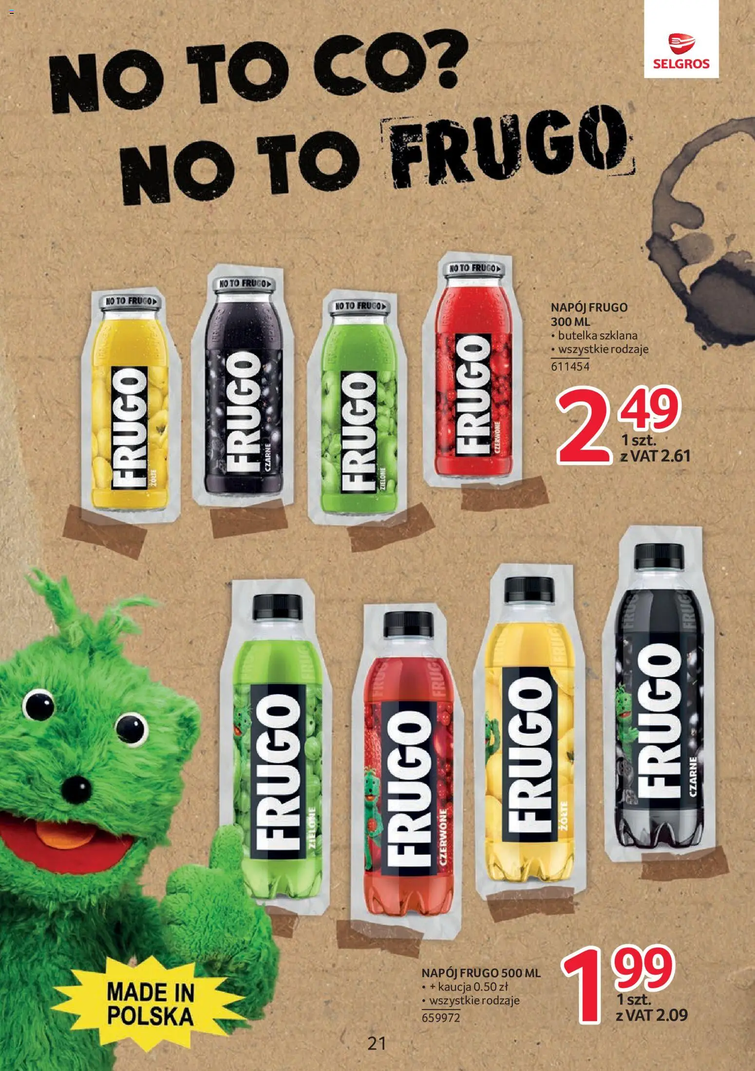 Selgros cash&carry gazetka - Markowe produkty od 07.05.2026 | Strona: 21