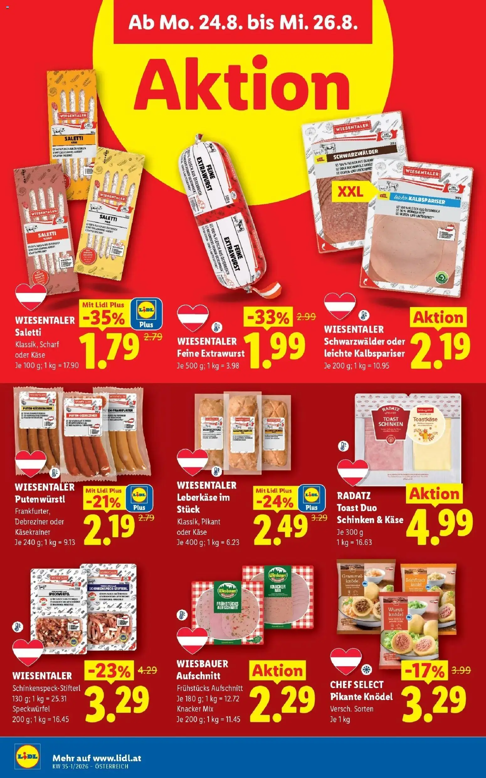 Lidl Flugblatt - Jenbach ab 16.08.2026 - Angebote ab donnerstag | Seite: 43