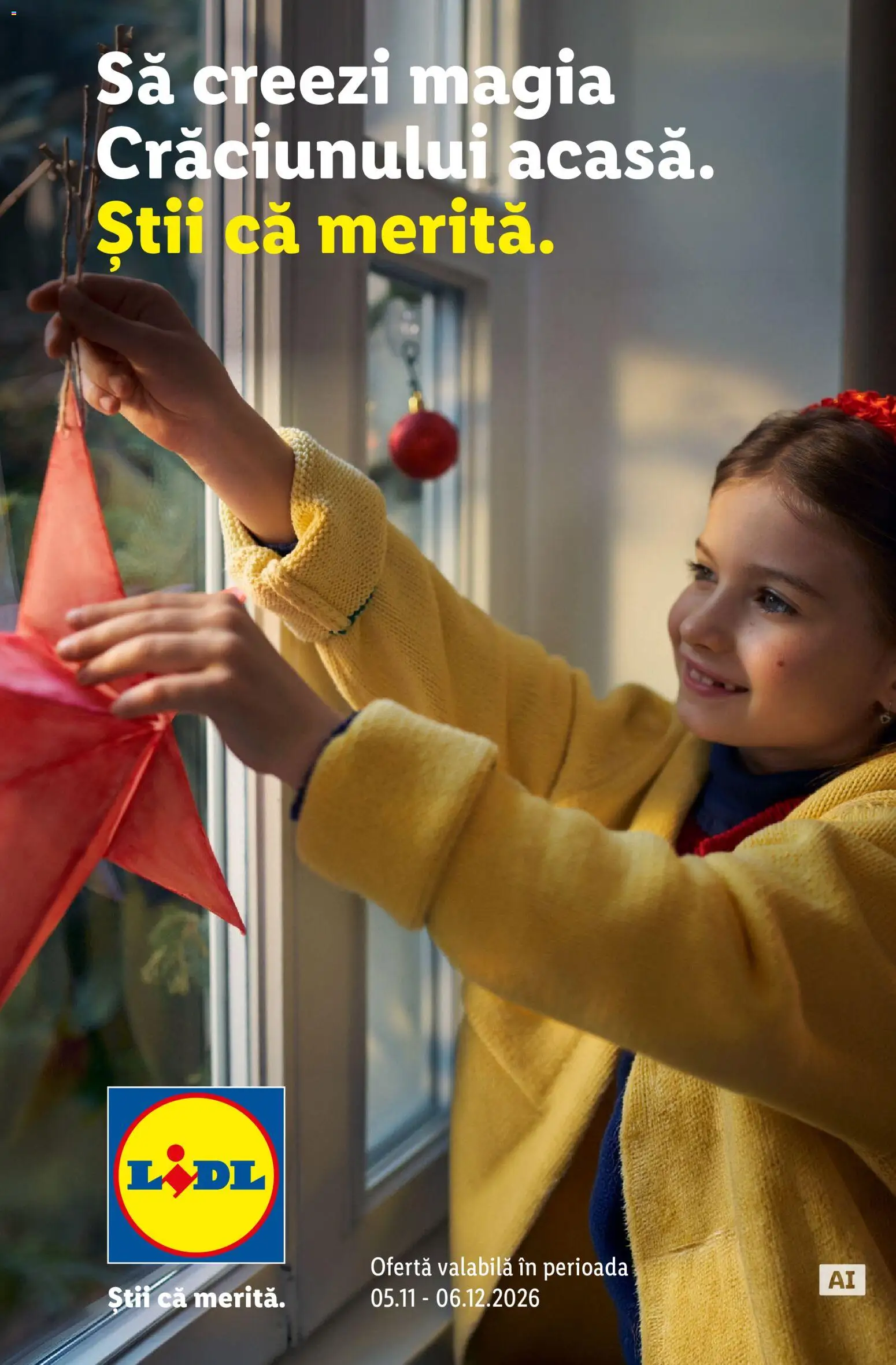 Noul catalog Lidl – valabil de la 05.11.2026 | Pagină: 1