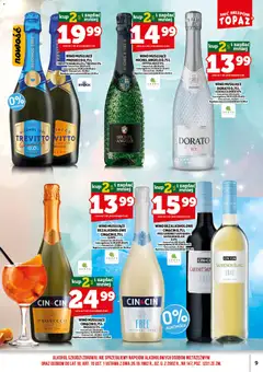 Pogląd oferty "Topaz gazetka alkoholowa" - ważna od 16.09.2026 | Strona: 11 | Produkty: Wino bezalkoholowe, Wino musujące, Prosecco wino, Alkohol