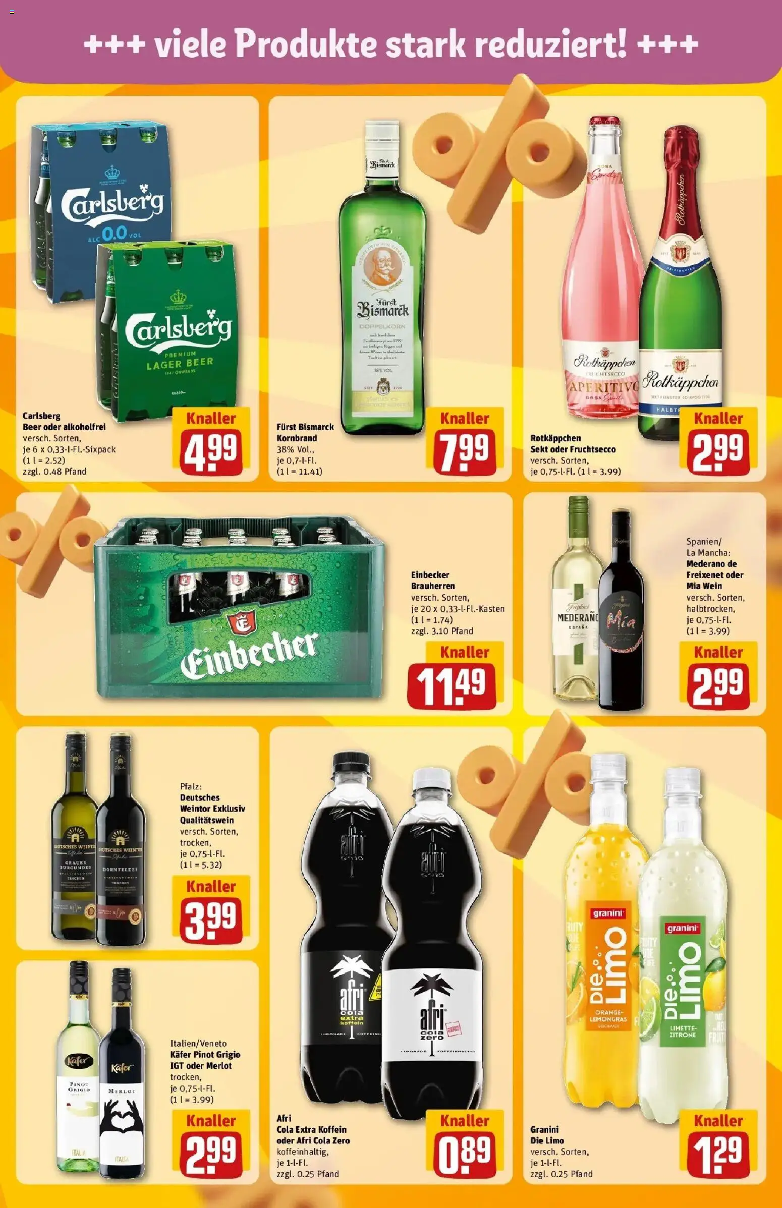 REWE Prospekt ab 31.08.2026 zum Blättern » Angebote | Seite: 17 | Produkte: Cola, Freixenet, Fruchtsecco, Zitrone