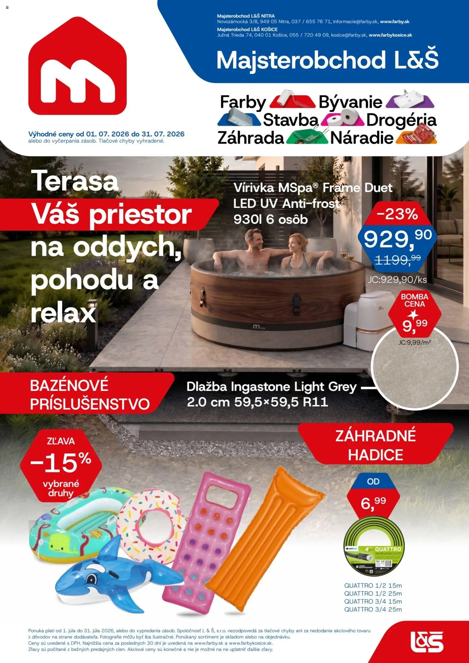 Nové L&Š akcie – leták je platný od 01.07.2026 | Strana: 1