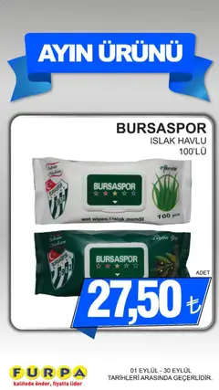 01 Eylül 2026 tarihinden itibaren geçerli olan Furpa kataloğu önizlemesi | Sayfa: 15