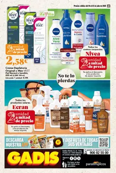 Vista previa Gadis folleto válido desde el 16/07/2026 | Página: 48 | Productos: Leche, Loción corporal, Crema, Té
