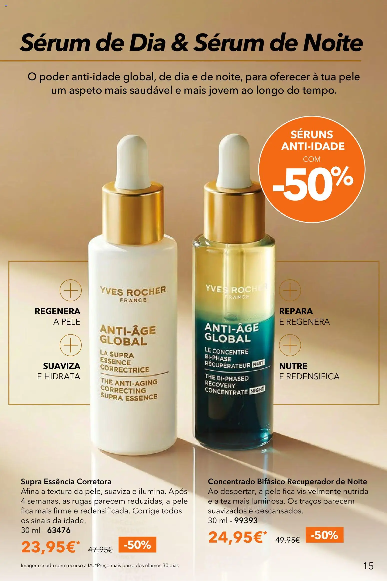 Yves Rocher catálogo 8 │ válido de 03.06.2026 | Página: 15 | Produtos: Sérum