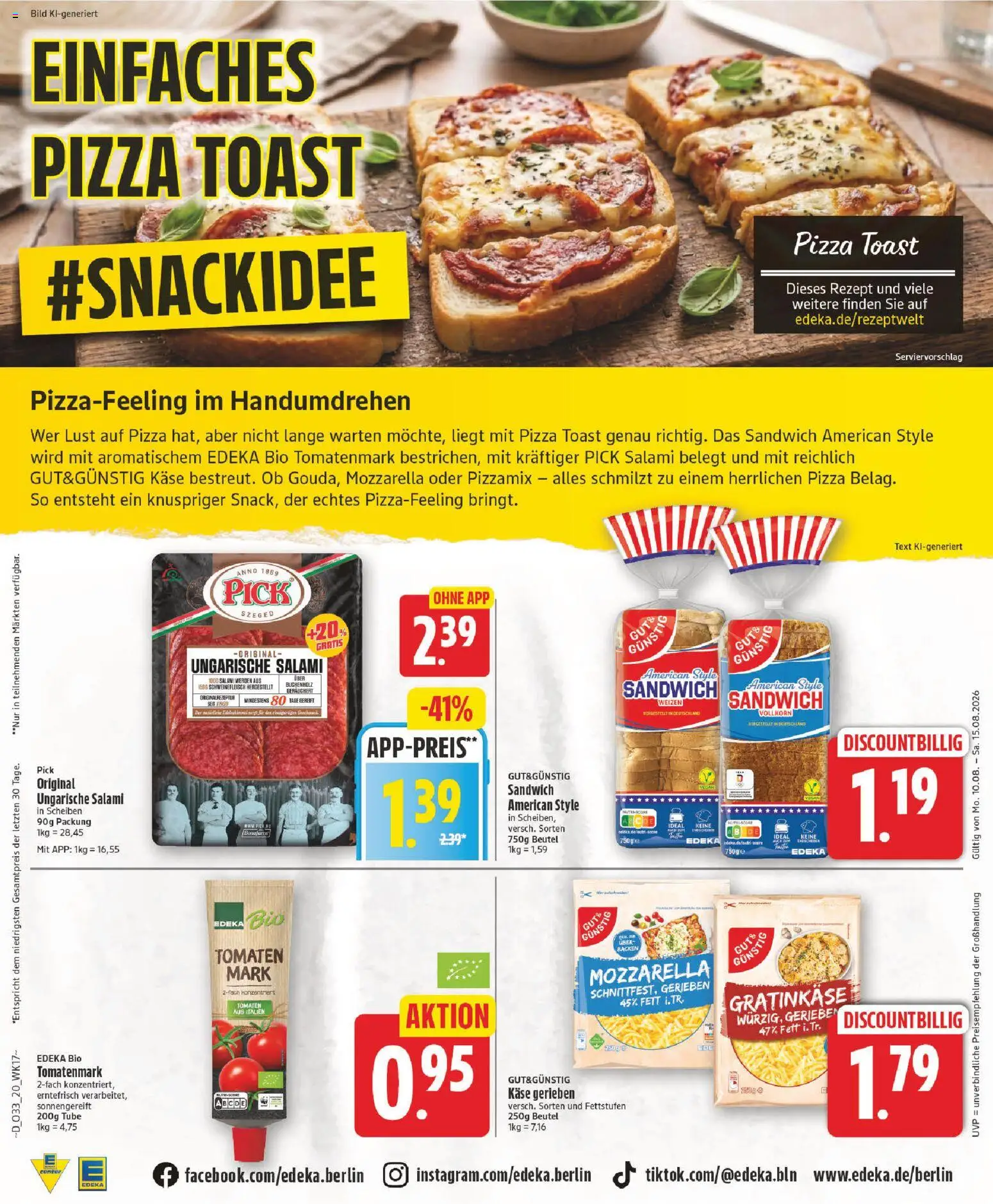 Edeka Prospekt – gültig ab 10.08.2026 | Seite: 20
