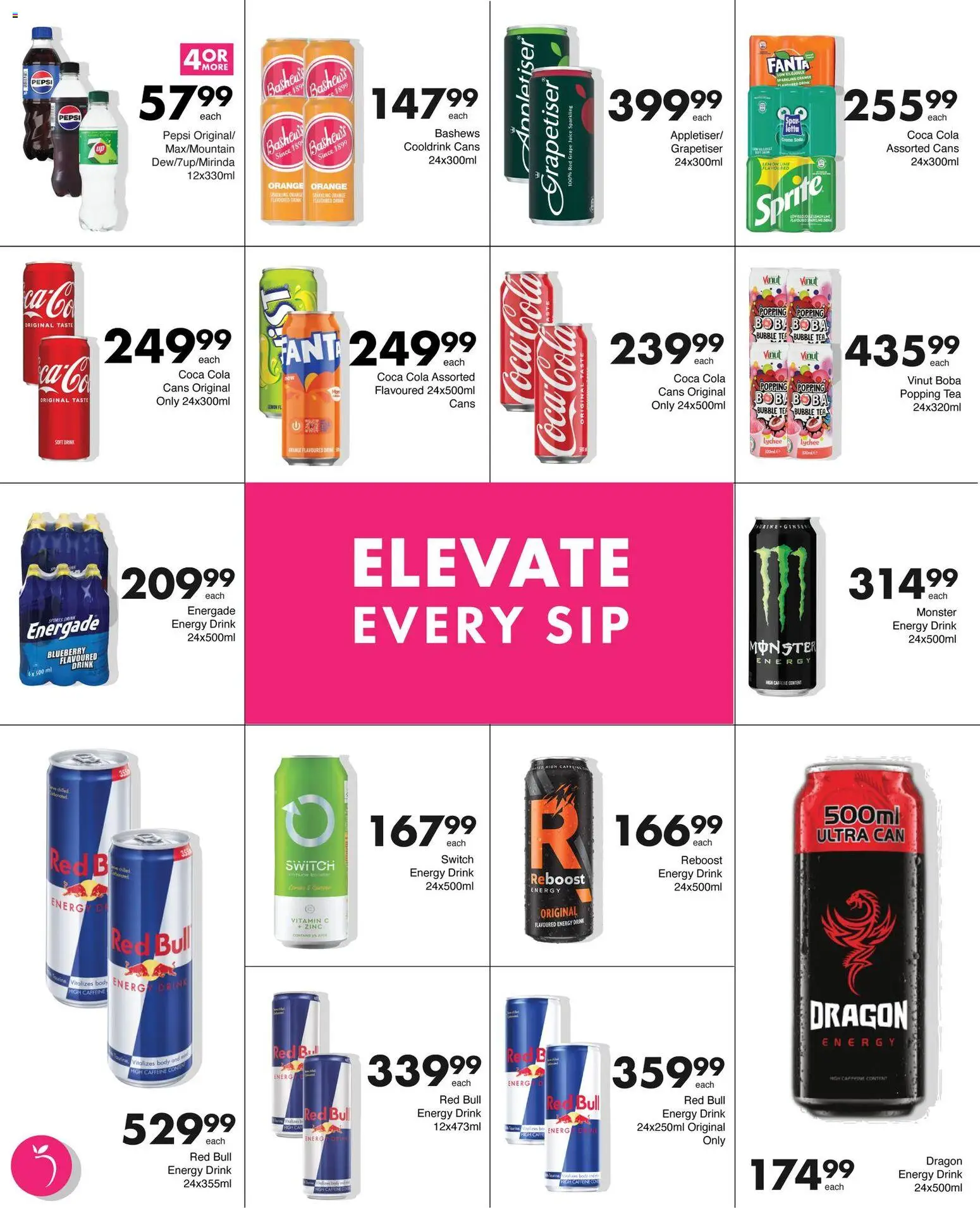 New Save catalogue – valid from 25.05.2026 | Page: 20 | Products: Juice, Switch, Tea, Fanta