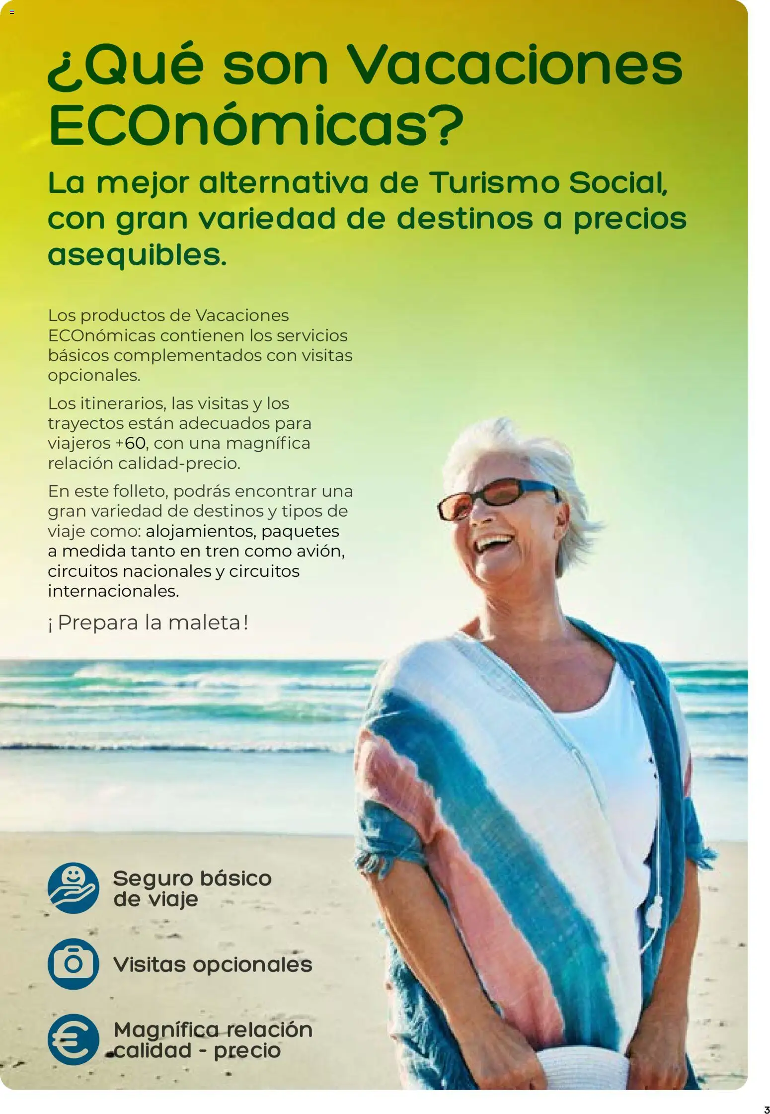 Viajes El Corte Inglés folleto Destinos Otoño y Primavera │ válido desde el 01/07/2026 | Página: 3 | Productos: Maleta