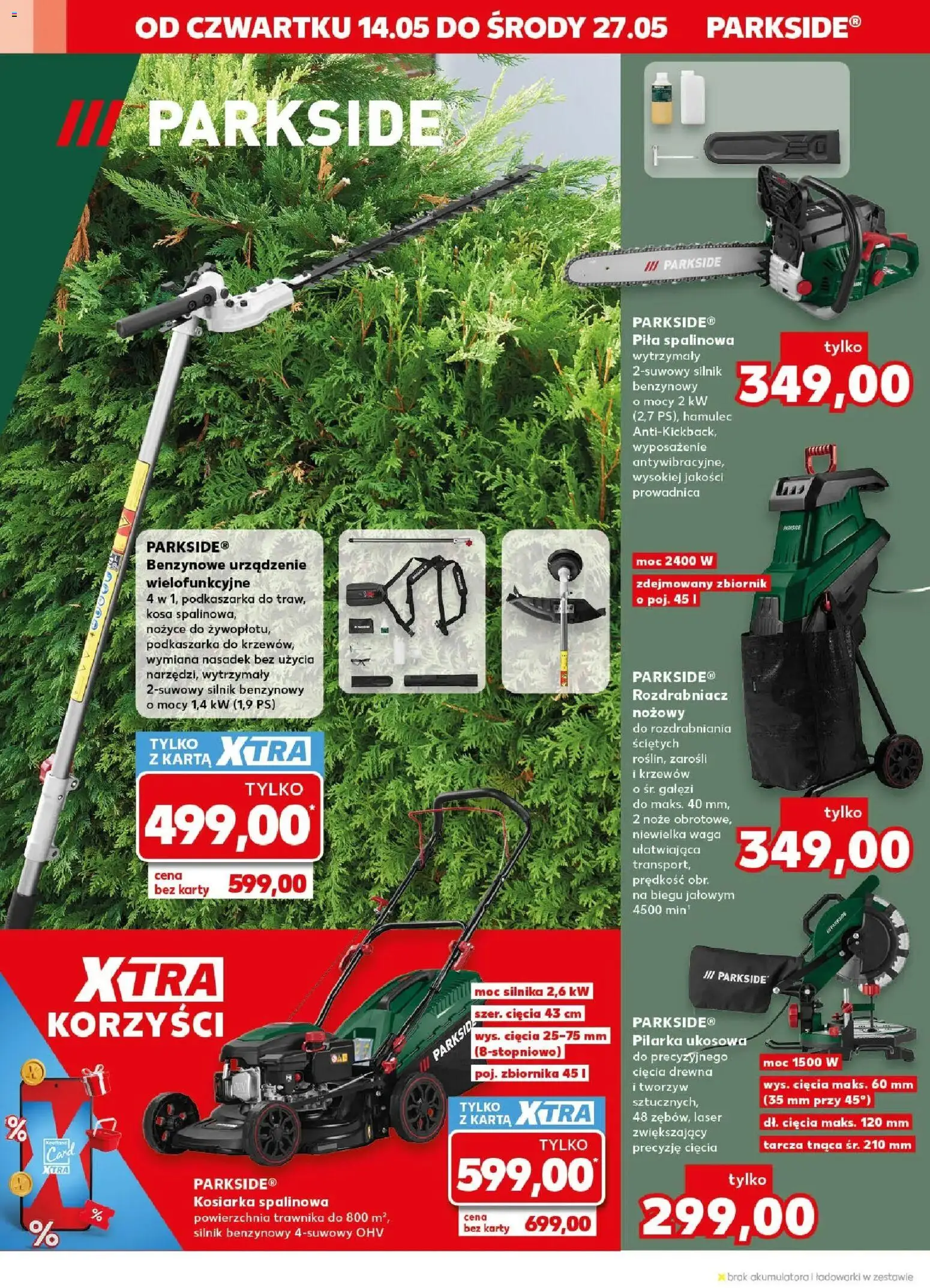 Kaufland gazetka - Złap Okazje od 14.05.2026 | Strona: 14 | Produkty: Karta, Waga, Kosiarka
