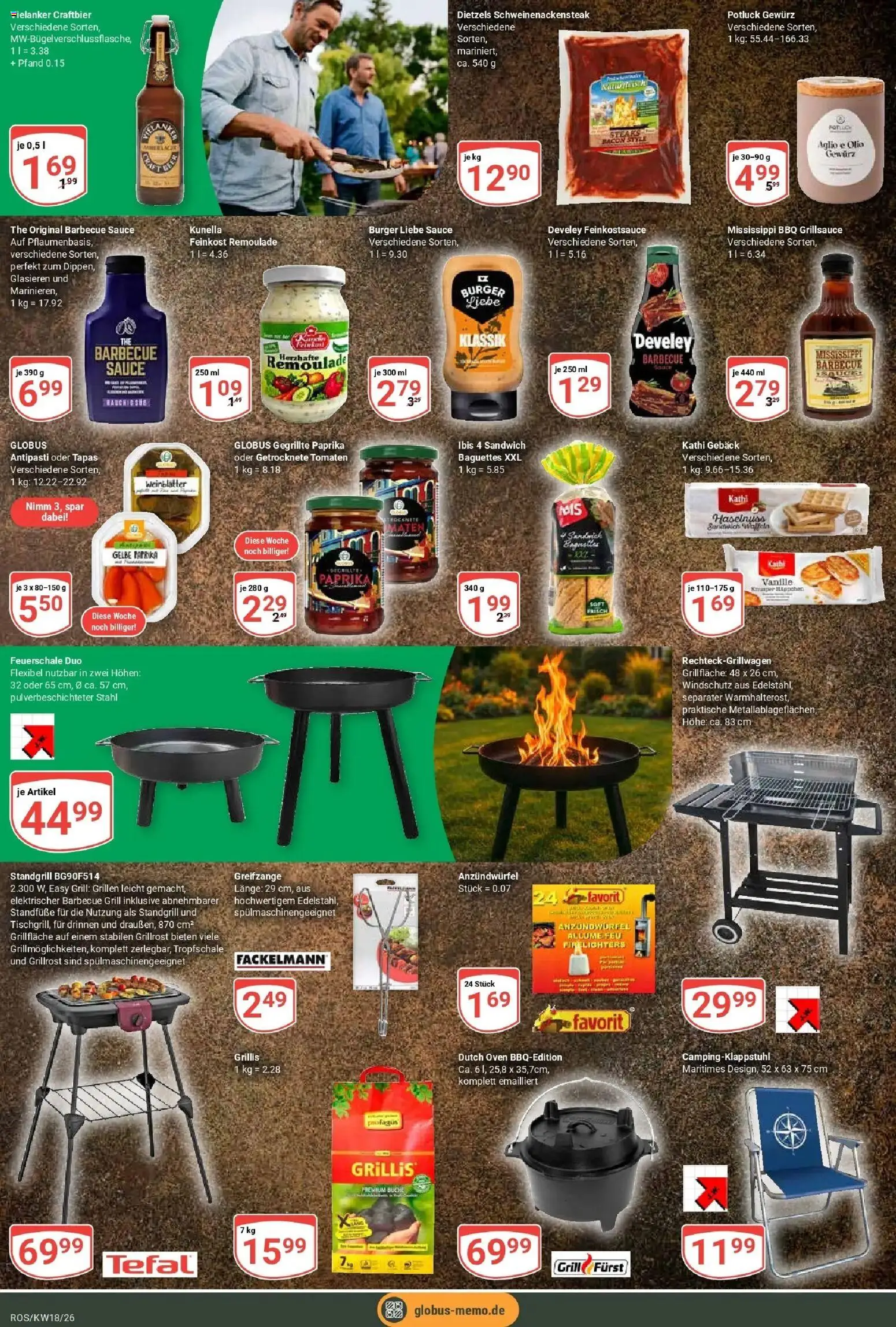 Globus Prospekt Lambrechtshagen	 – gültig ab 27.04.2026 | Seite: 24 | Produkte: Grill, Burger, Tomaten, Paprika