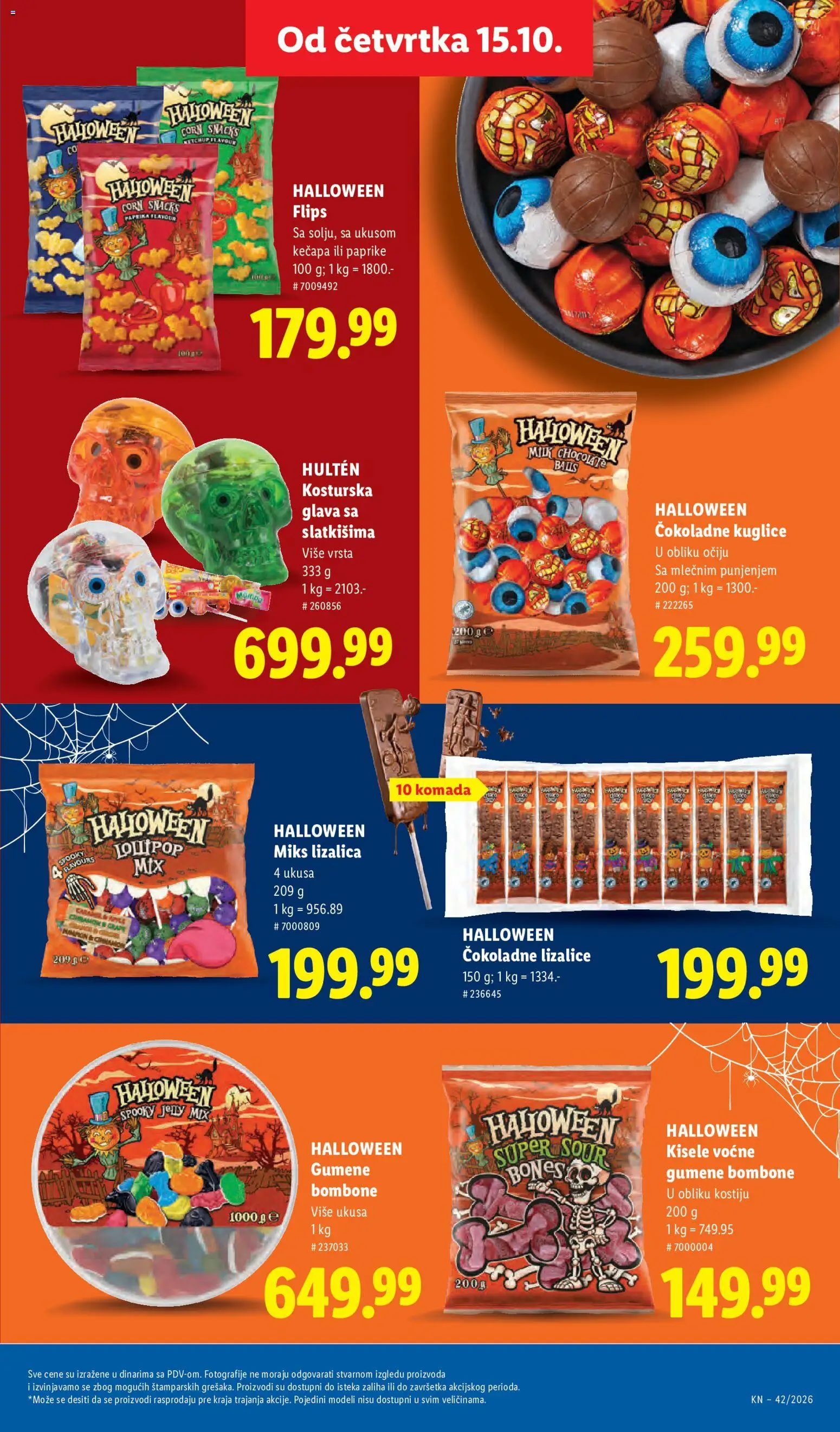 Lidl katalog - važi od 15.10.2026 | Strana: 59 | Proizvode: Bombone, Paprika, Gumene bombone, Candy