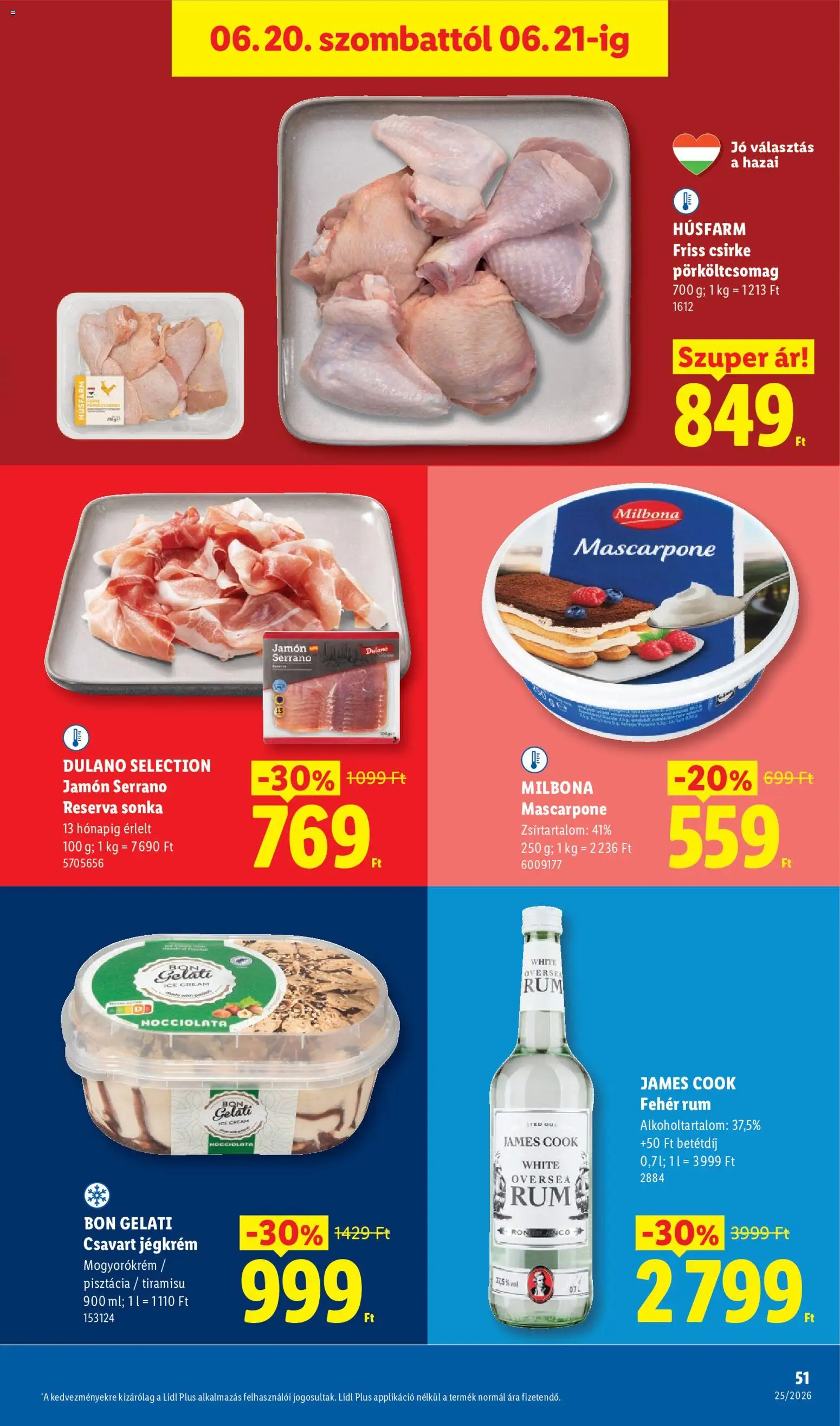 Lidl akciós ujság - amely érvényes a következő dátumtól: 18.06.2026 | Oldal: 51