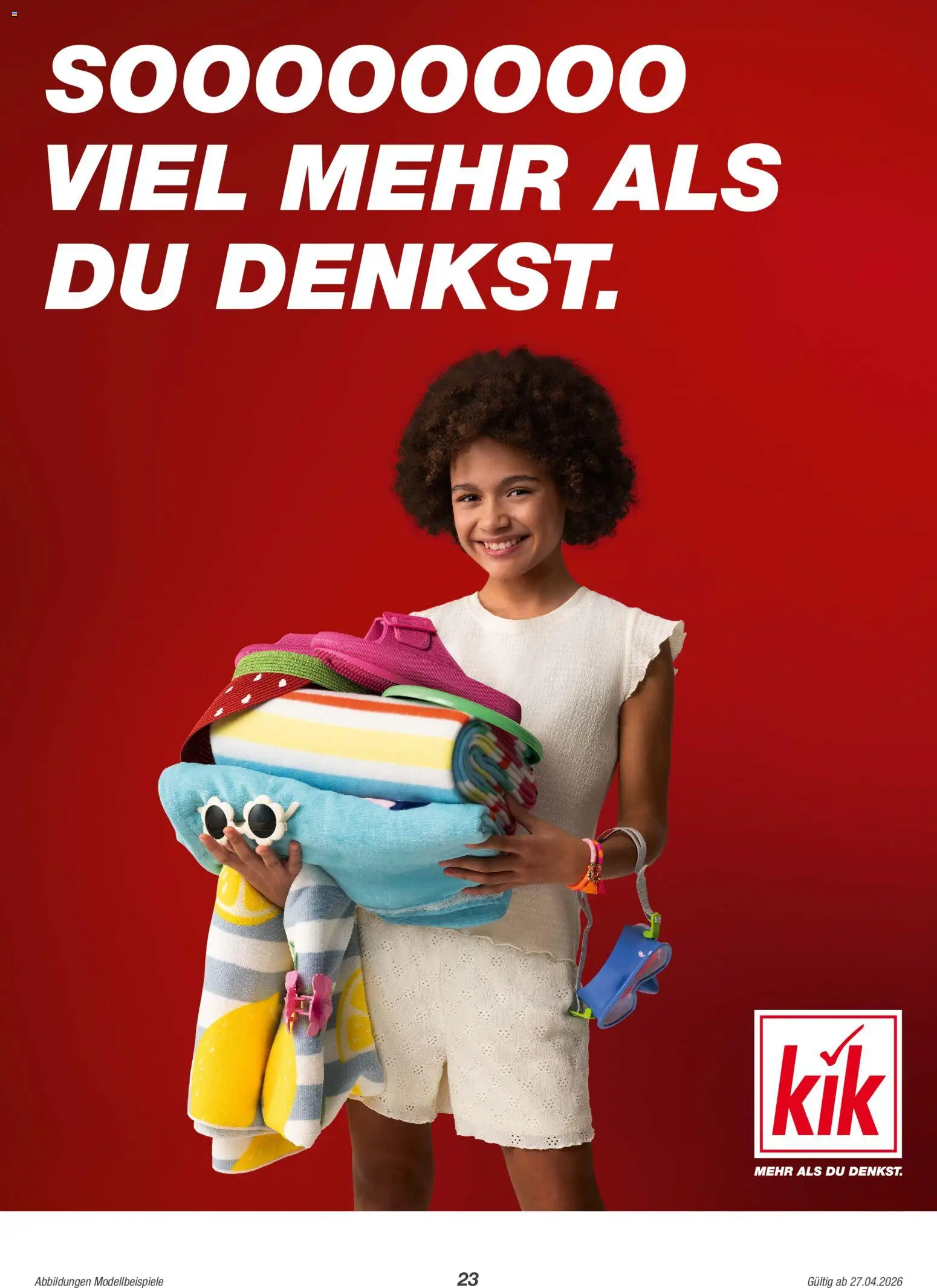 Kik Prospekt aktuell gültig ab 27.04.2026 | Seite: 23