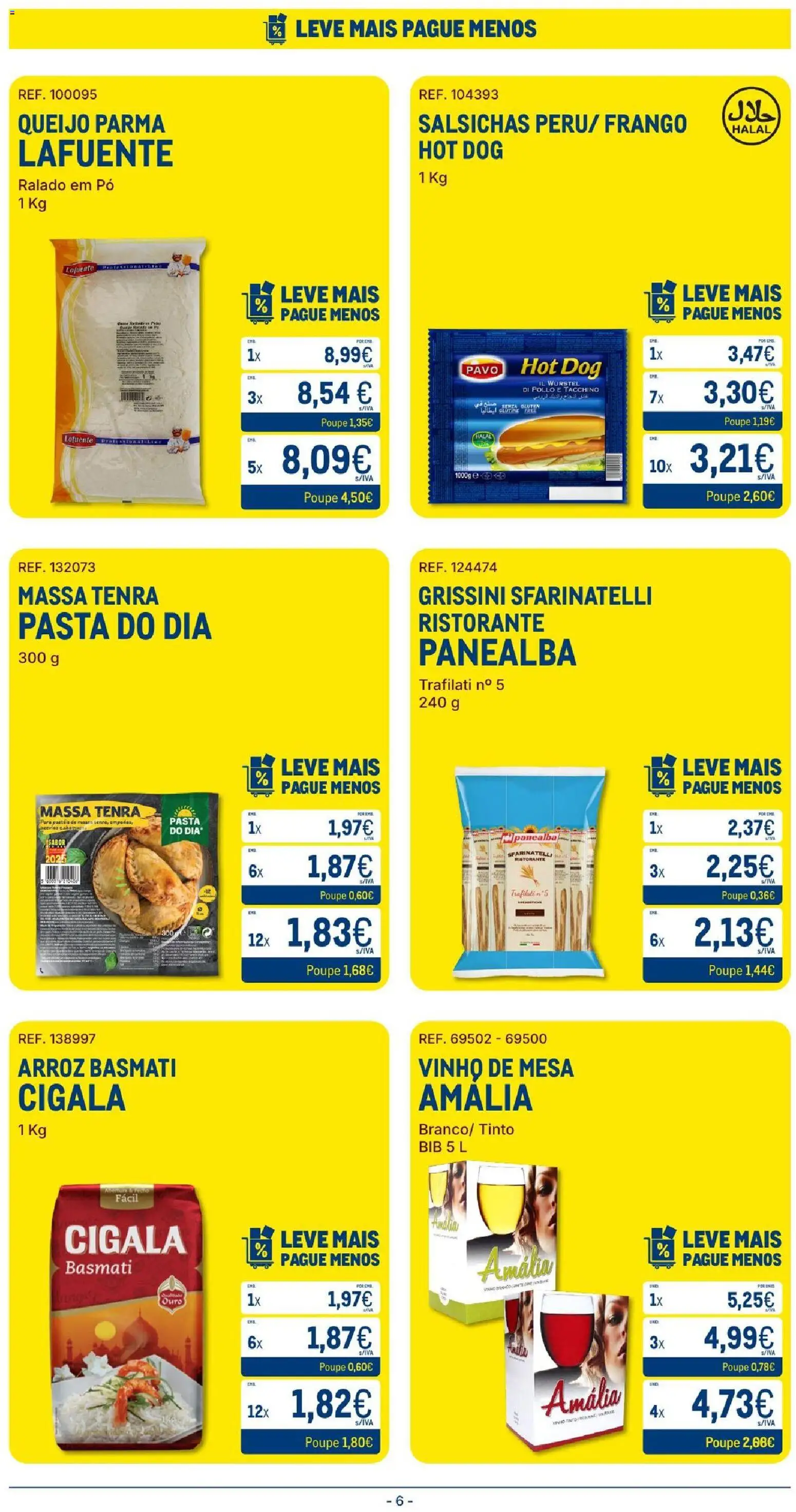 Makro folheto │ válido de 01/09/2026 | Página: 6 | Produtos: Arroz basmati, Queijo, Vinho, Arroz