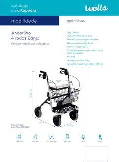 Pré-visualização Well’s Catálogo de Ortopedia válido de 12/02/2024 | Página: 36 | Produtos: Porta