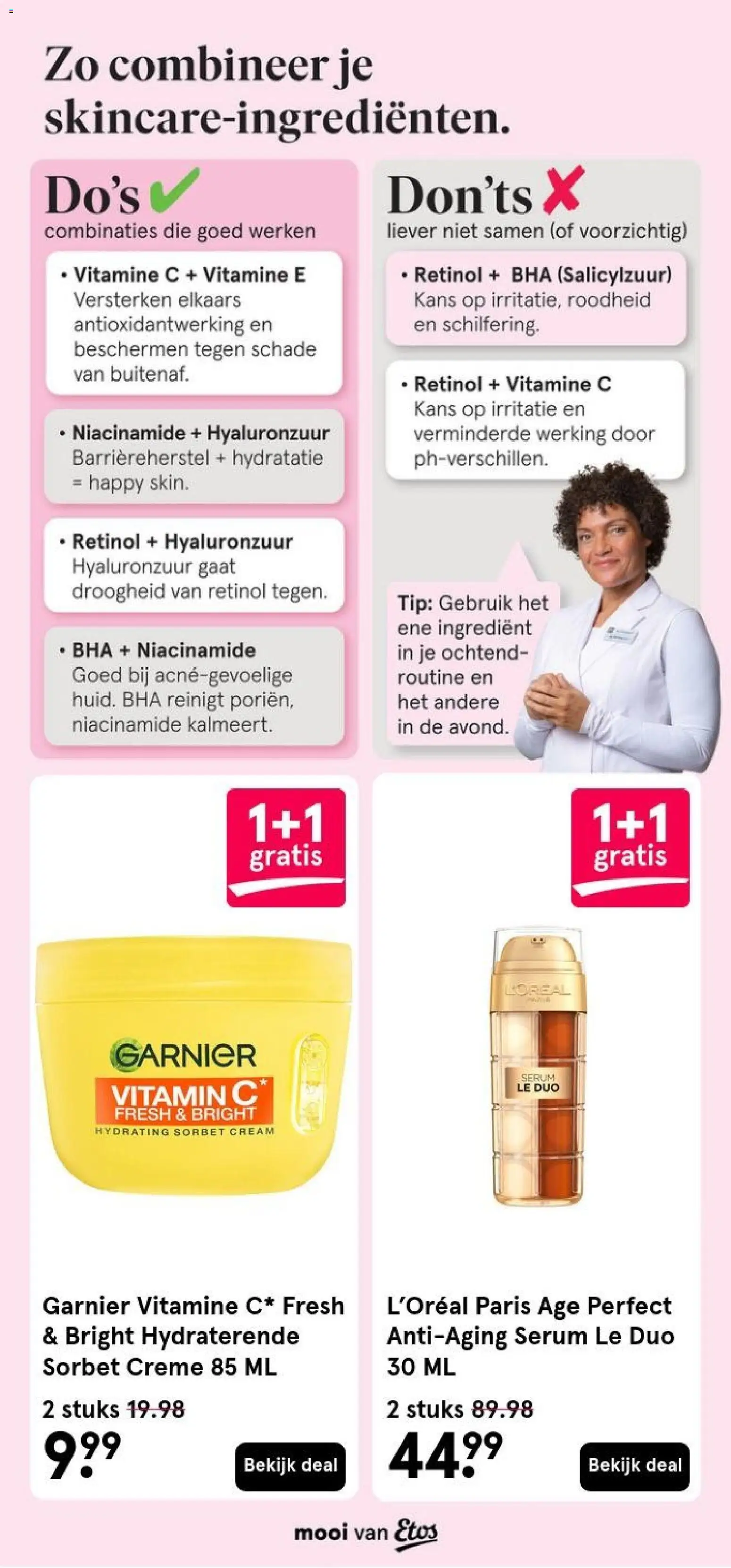 {H1} | Pagina: 18 | Producten: Vitamine C, Crème