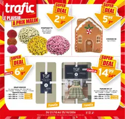 Trafic - Publicité - Voorbeeld van een folder van Trafic, geldig van 21/10/2026