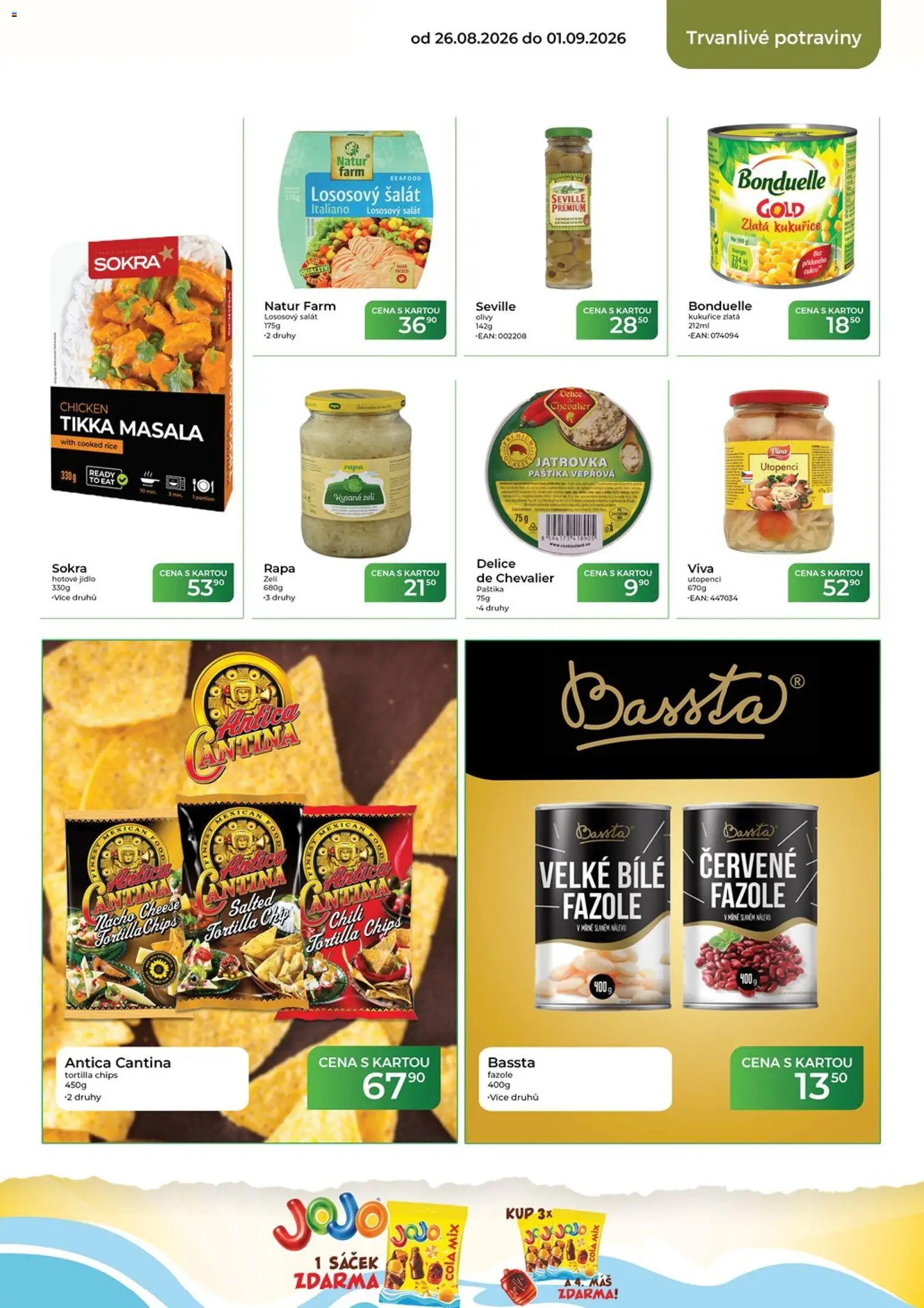 Tamda Foods leták od 26.08.2026 | Strana: 41 | Produkty: Tortilla, Olivy, Potraviny, Cola