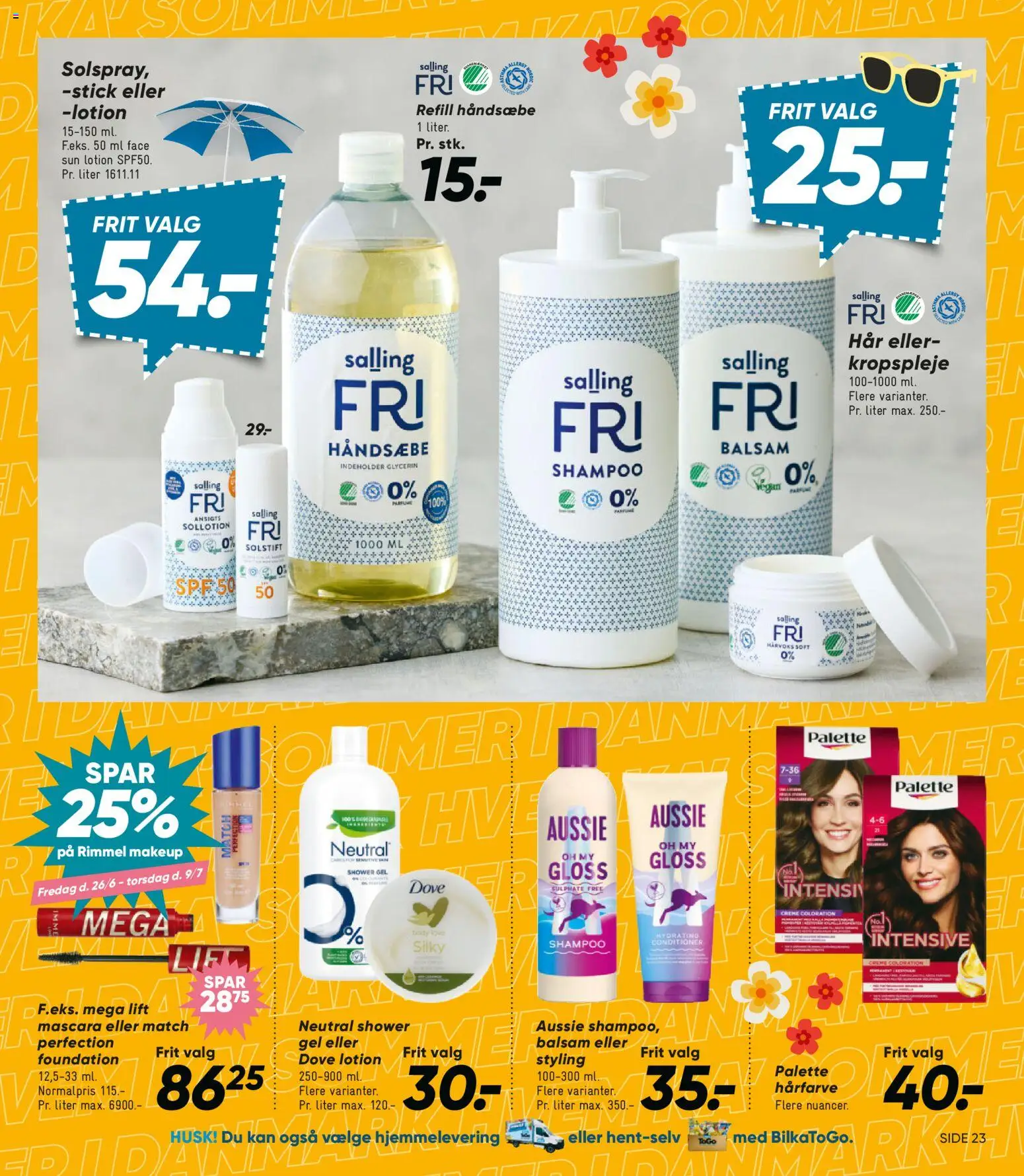 Bilka tilbudsavis – gyldig fra 26/06/2026 | Side: 37 | Produkter: Mascara, Balsam, Hårfarve, Creme