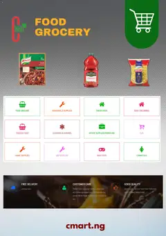 Offer preview "CMart Supermarket Catalogue" | Page: 2 | Products: Food, Chili, Toys
