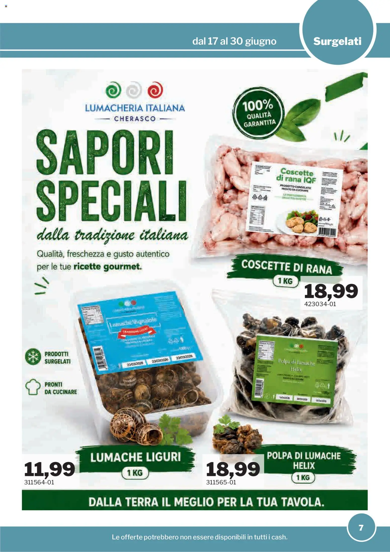 Volantino Sogegross del 17.06.2026 | Pagina: 7 | Prodotti: Terra