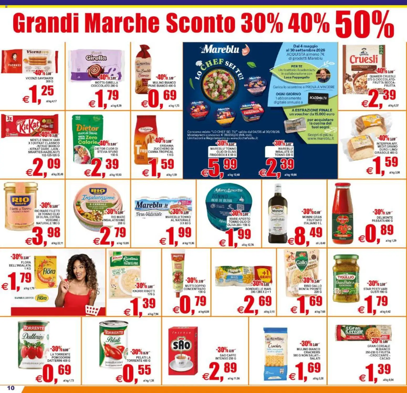 Volantino Pewex del 29.05.2026 | Pagina: 10 | Prodotti: Insalata, Tonno, Mais, Olio di Oliva
