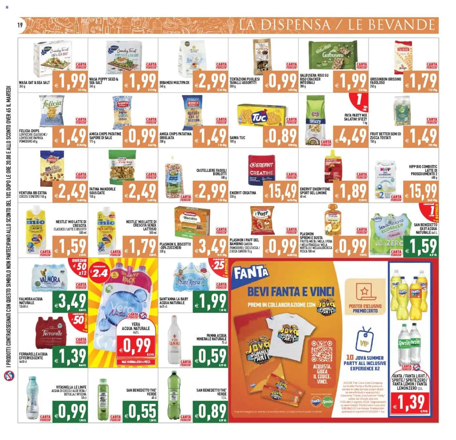 Volantino PIM Supermercati del 10/07/2026 | Pagina: 19