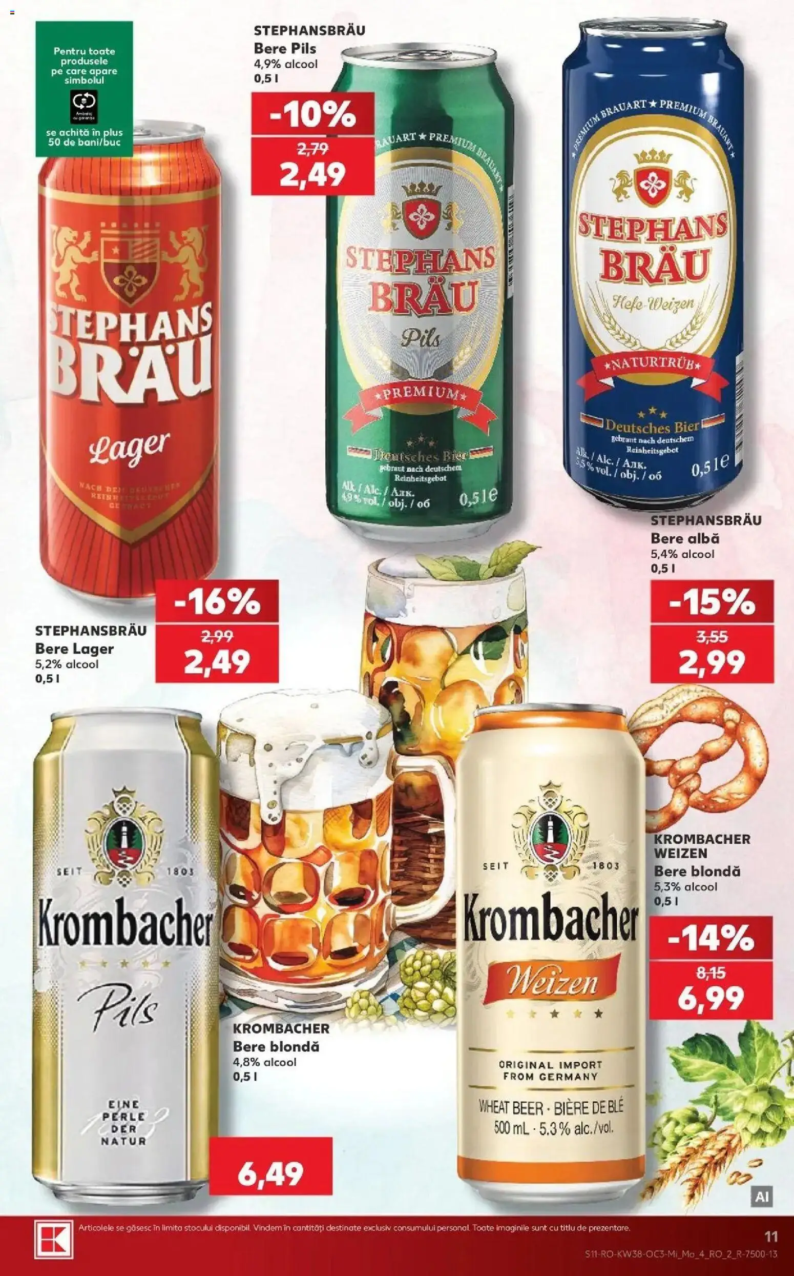 Kaufland Viseu de Sus 16.09.2026 - Revista si Oferta | Pagină: 11 | Produse: Premium, Alba, Perle, Plus