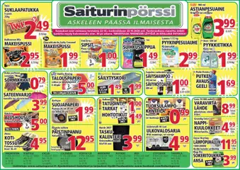Saiturinpörssi-mainoslehti voimassa 22/10/2026 alkaen