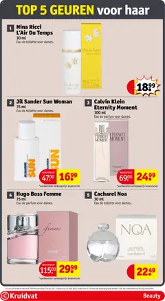 Kruidvat folder week 20 - Voorbeeld van een folder van Kruidvat, geldig van 12.05.2026 | Pagina: 39 | Producten: Kan, Geuren, Parfum, Eau de toilette