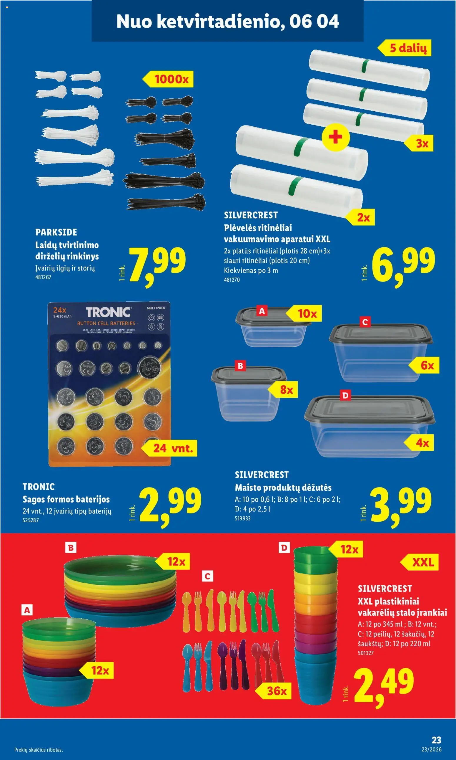 LIDL akcijos nuo 01.06.2026 | Puslapis: 23