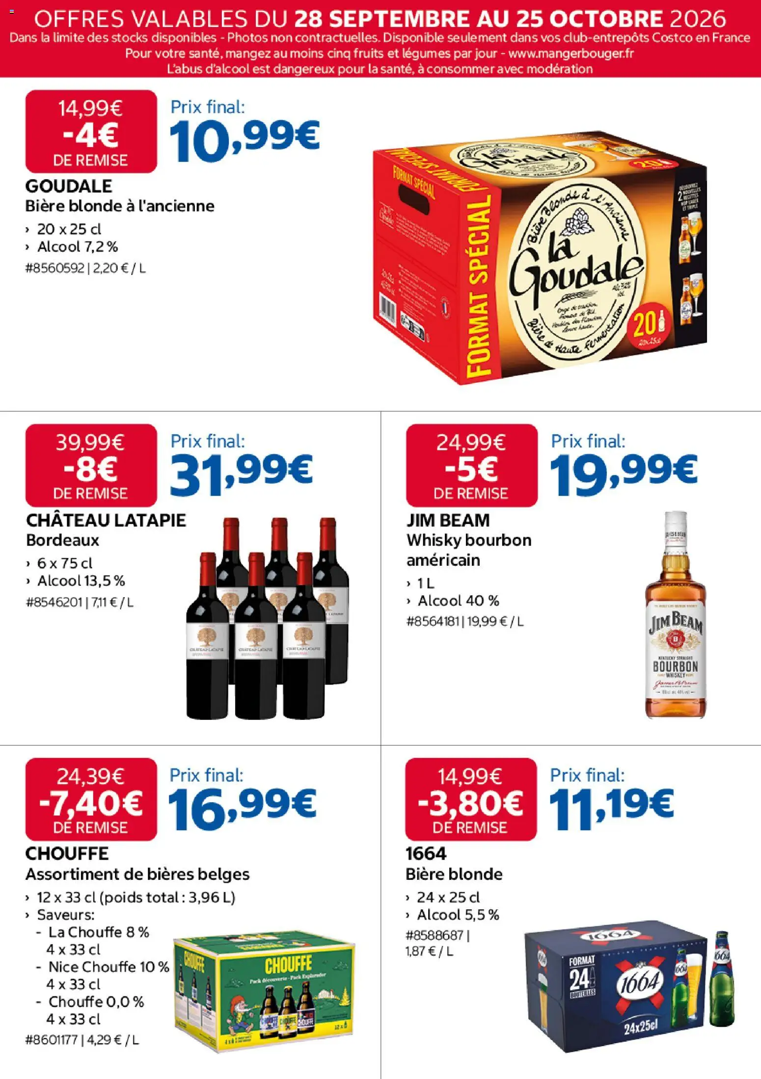 {H1} | Page: 15 | Produits: Goudale, Poids, Fruits, Bourbon