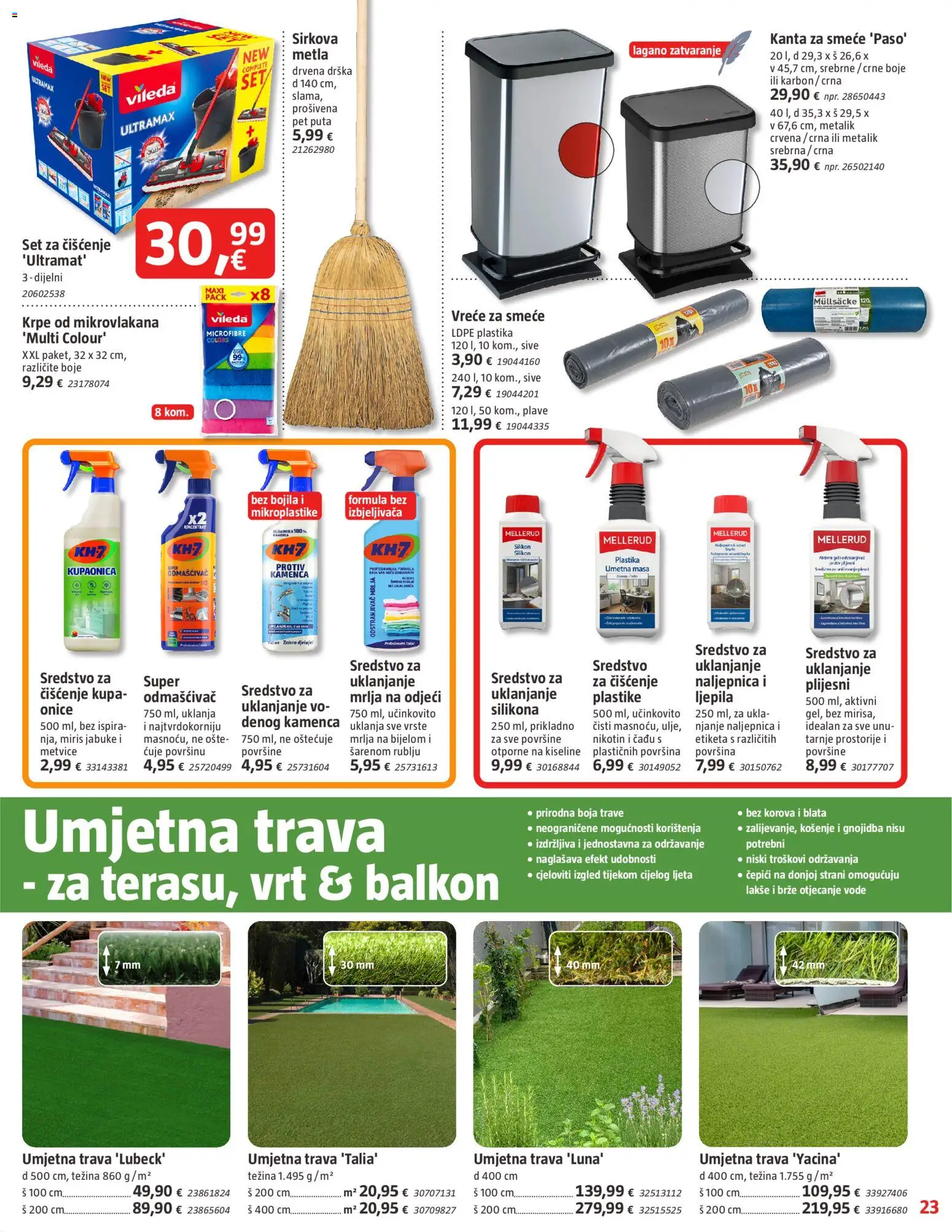 Bauhaus katalog | vrijedi od 03.06.2026 | Stranica: 23 | Proizvodi: Kupaonica, Miris, Jabuke, Odstranjivač mrlja