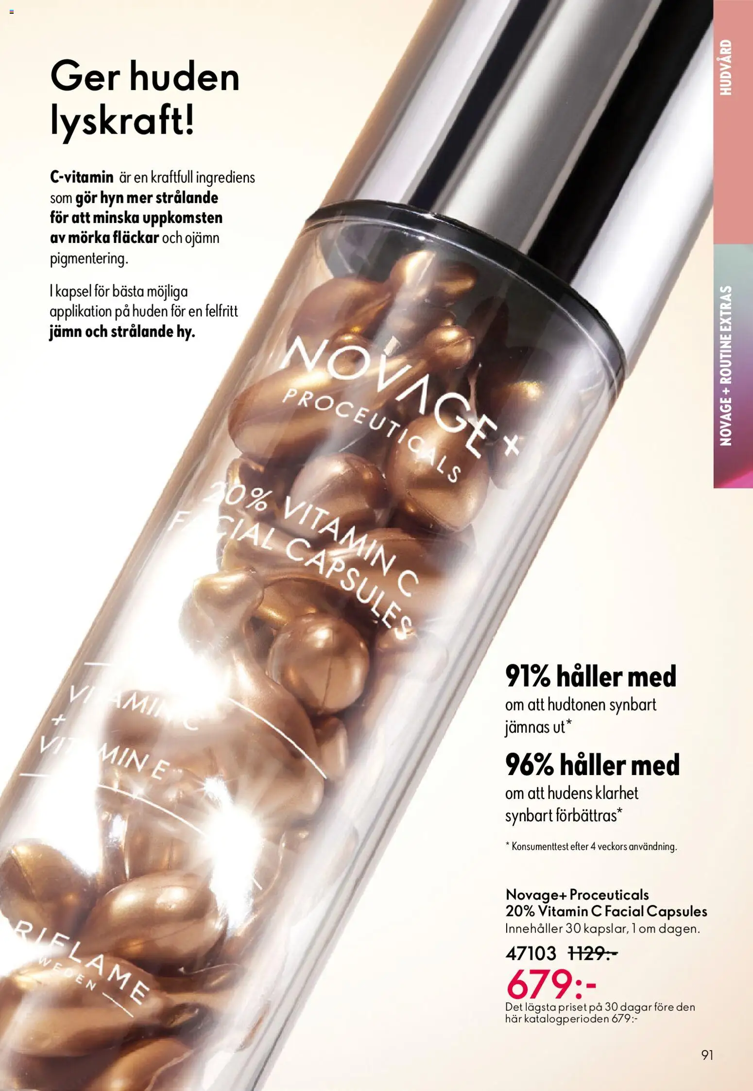 Oriflame reklamblad aktuell från 22.04.2026 | Sida: 91