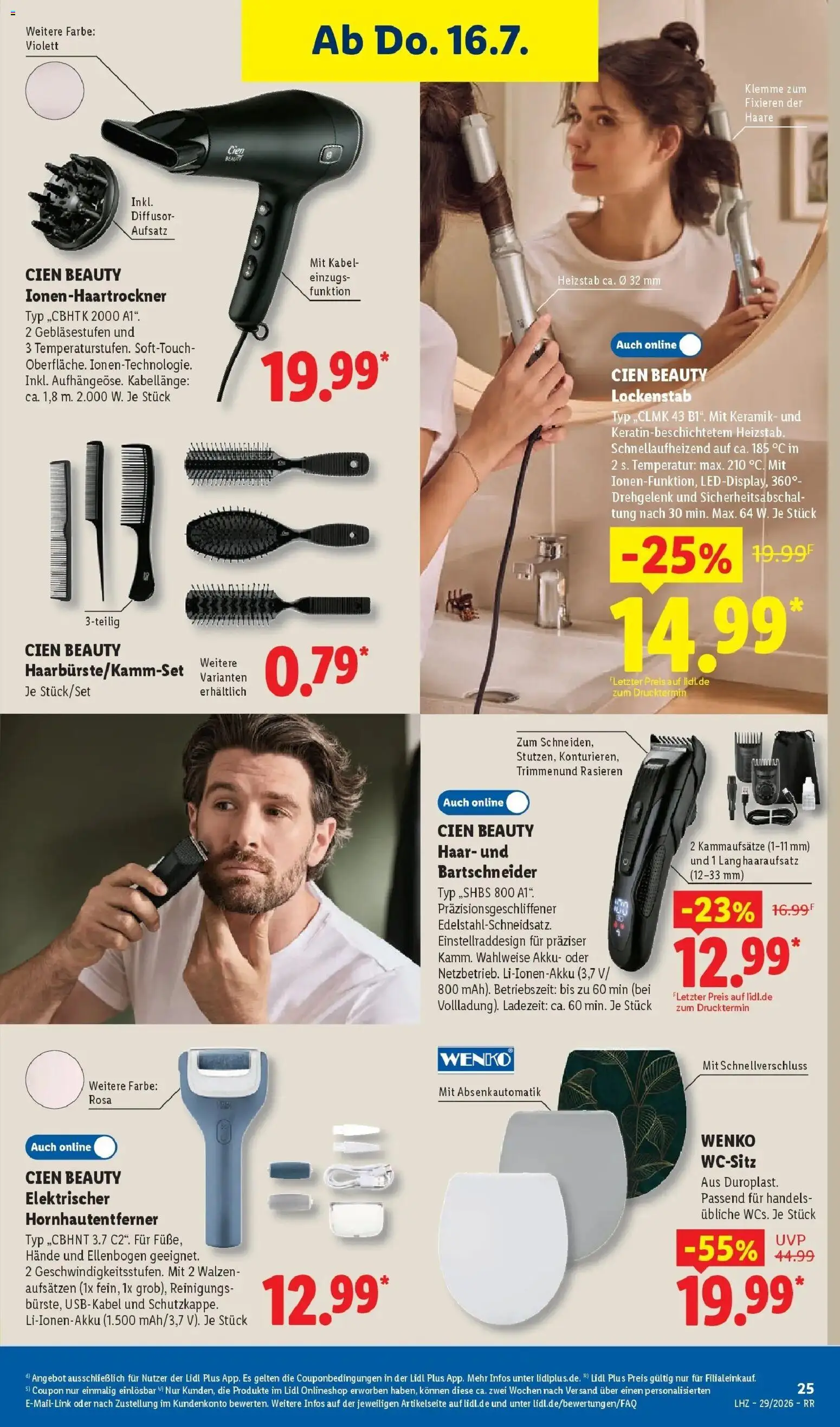 Lidl Prospekt Zülpich – gültig ab 13.07.2026 | Seite: 47 | Produkte: Kabel, Lockenstab