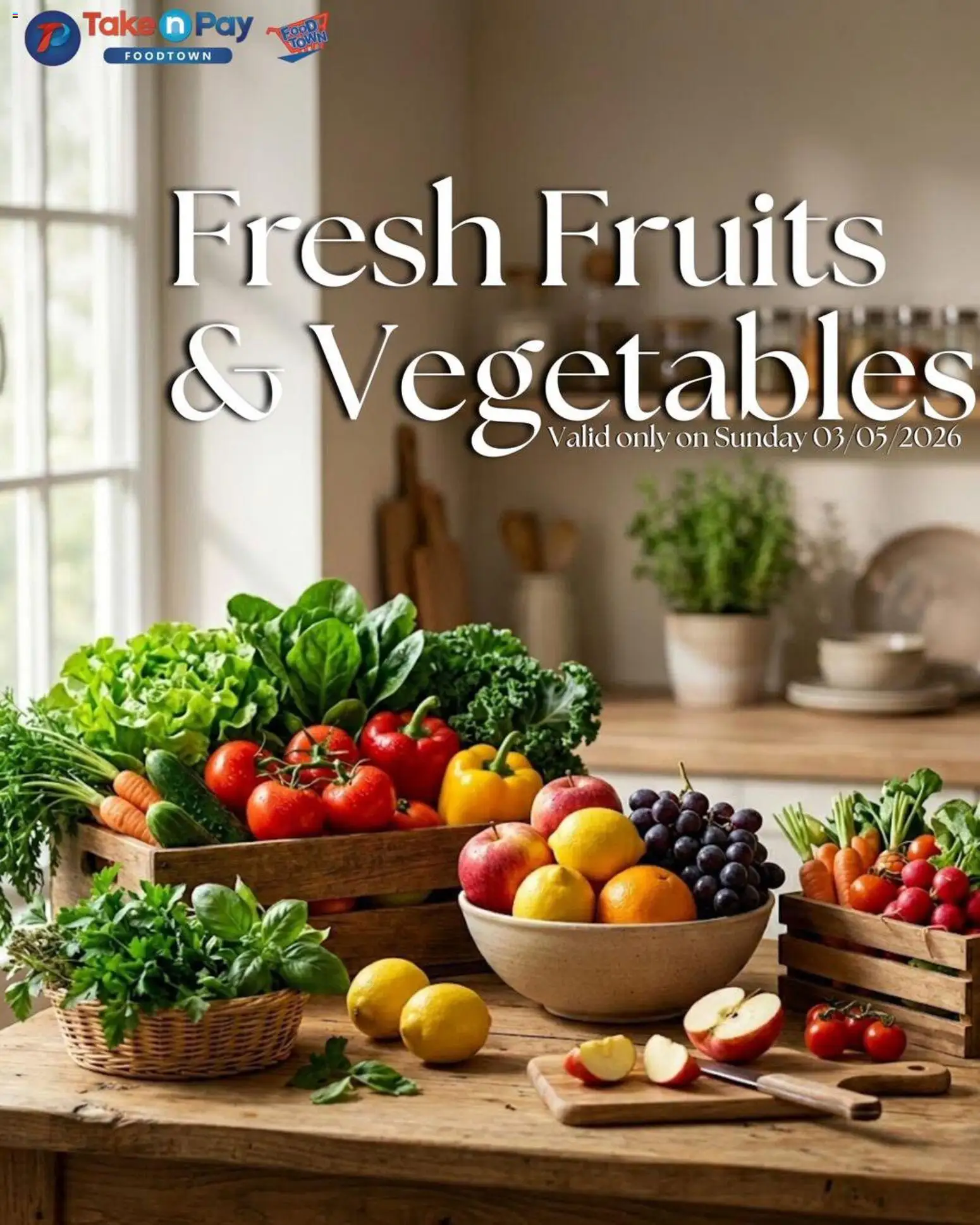 New Take n Pay catalogue – valid from 03.05.2026 | Page: 11 | Products: Vegetables